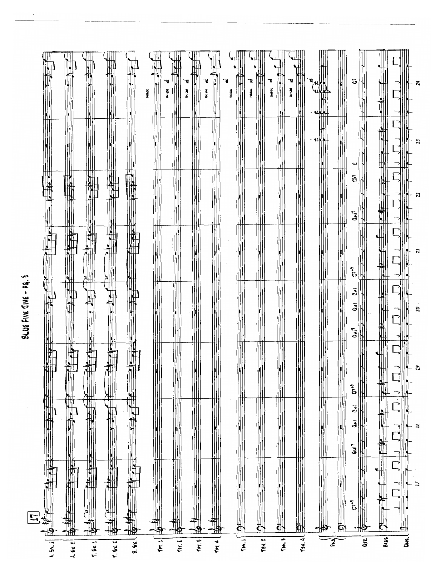 Blue Five Jive (B.Carter) MP3.86 — page 3