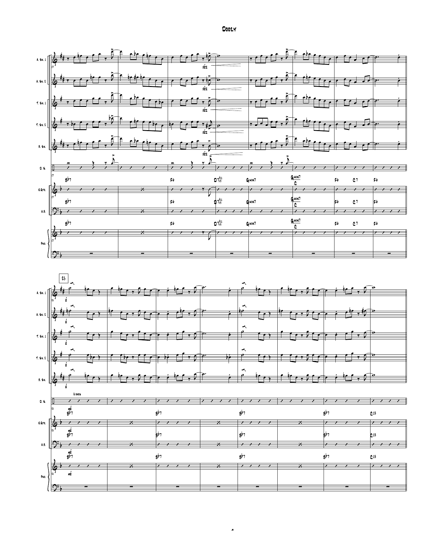 Doozy (B.Carter) MP3 + — page 2