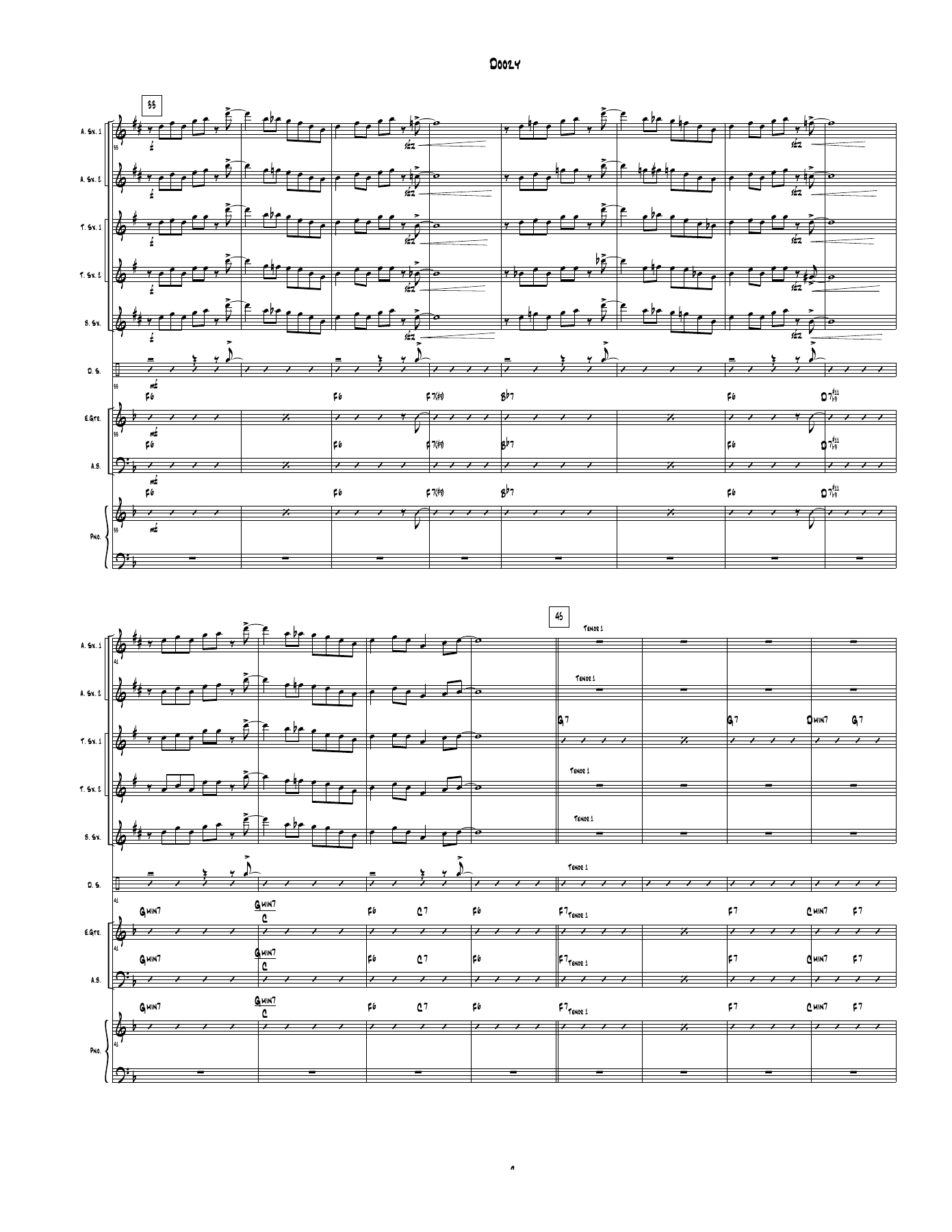 Doozy (B.Carter) MP3 + — page 3