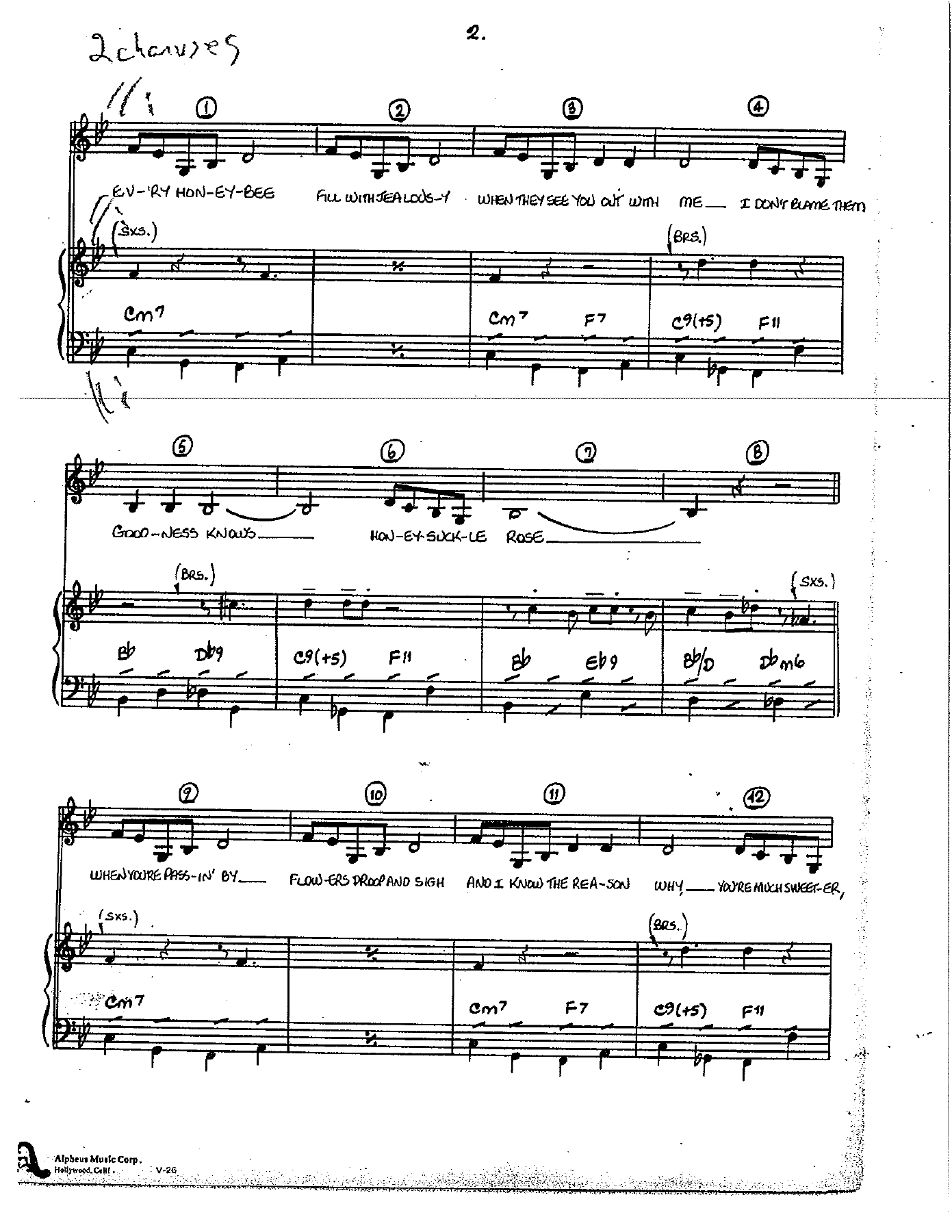 Honeysuckle Rose (B.Carter) Ella-Basie — page 2