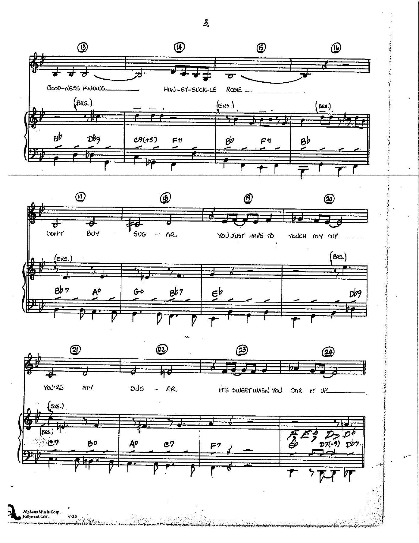 Honeysuckle Rose (B.Carter) Ella-Basie — page 3