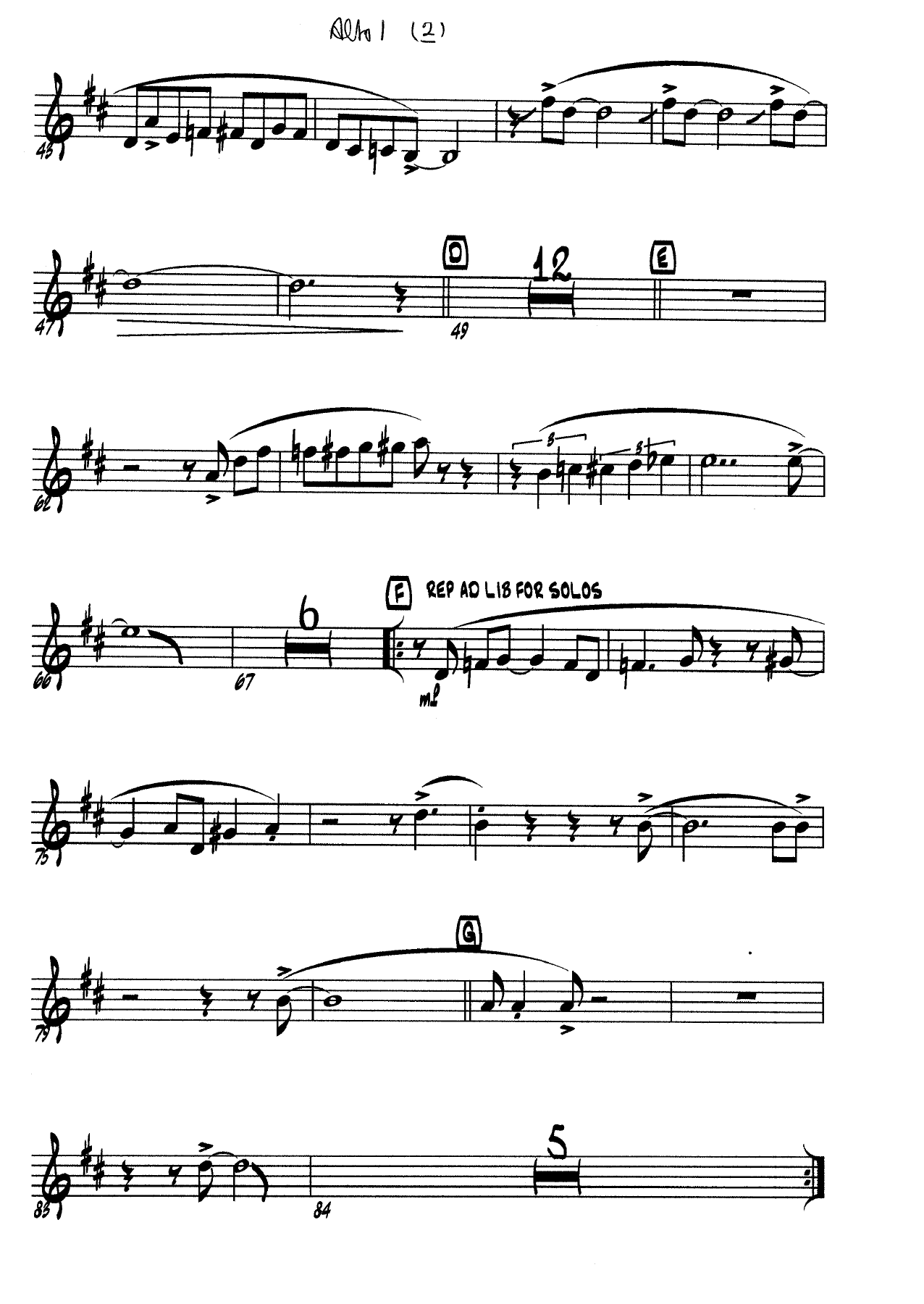 Vine Street Rumble (P.Pedersen) MP3 — page 2