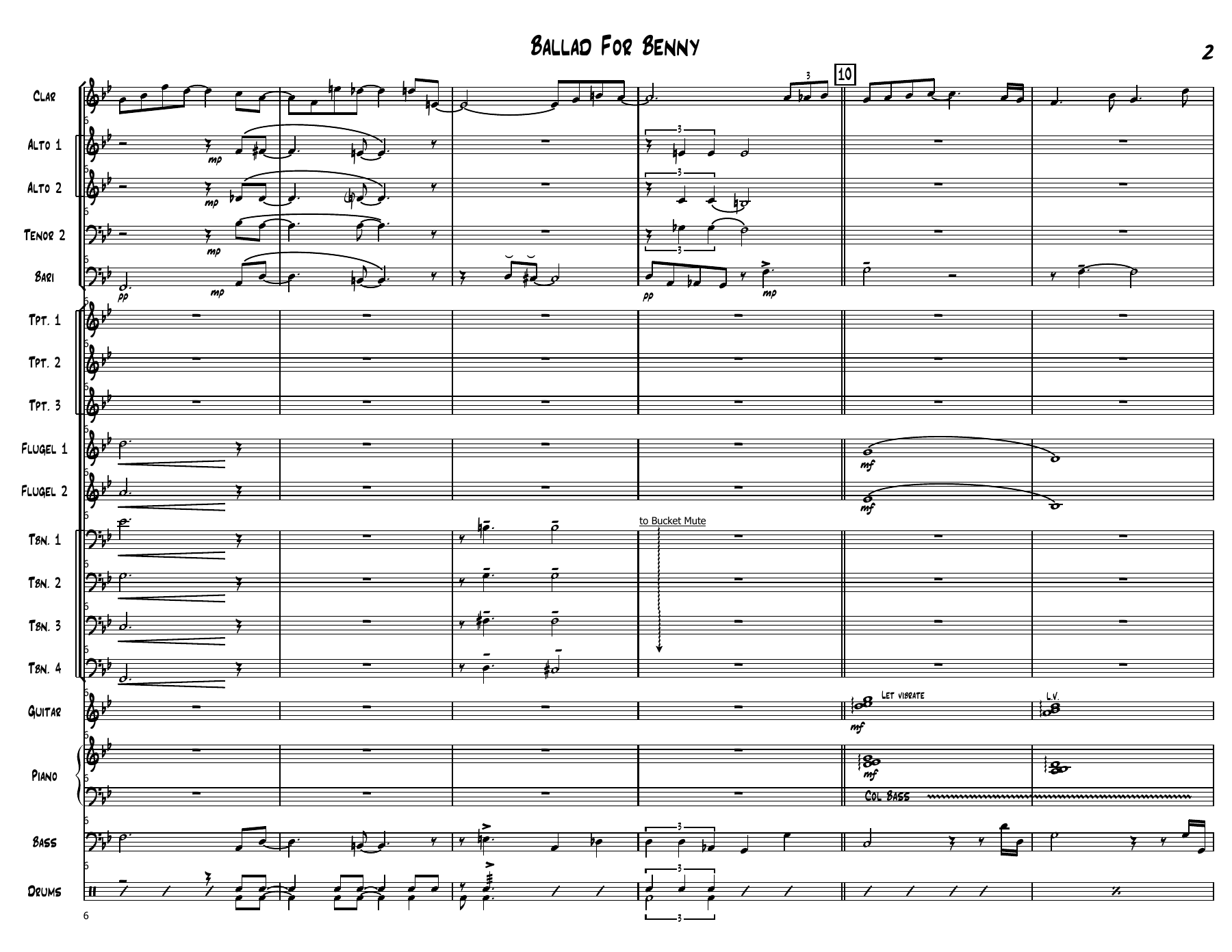 Ballad For Benny (O.Nelson) MP3 — page 3