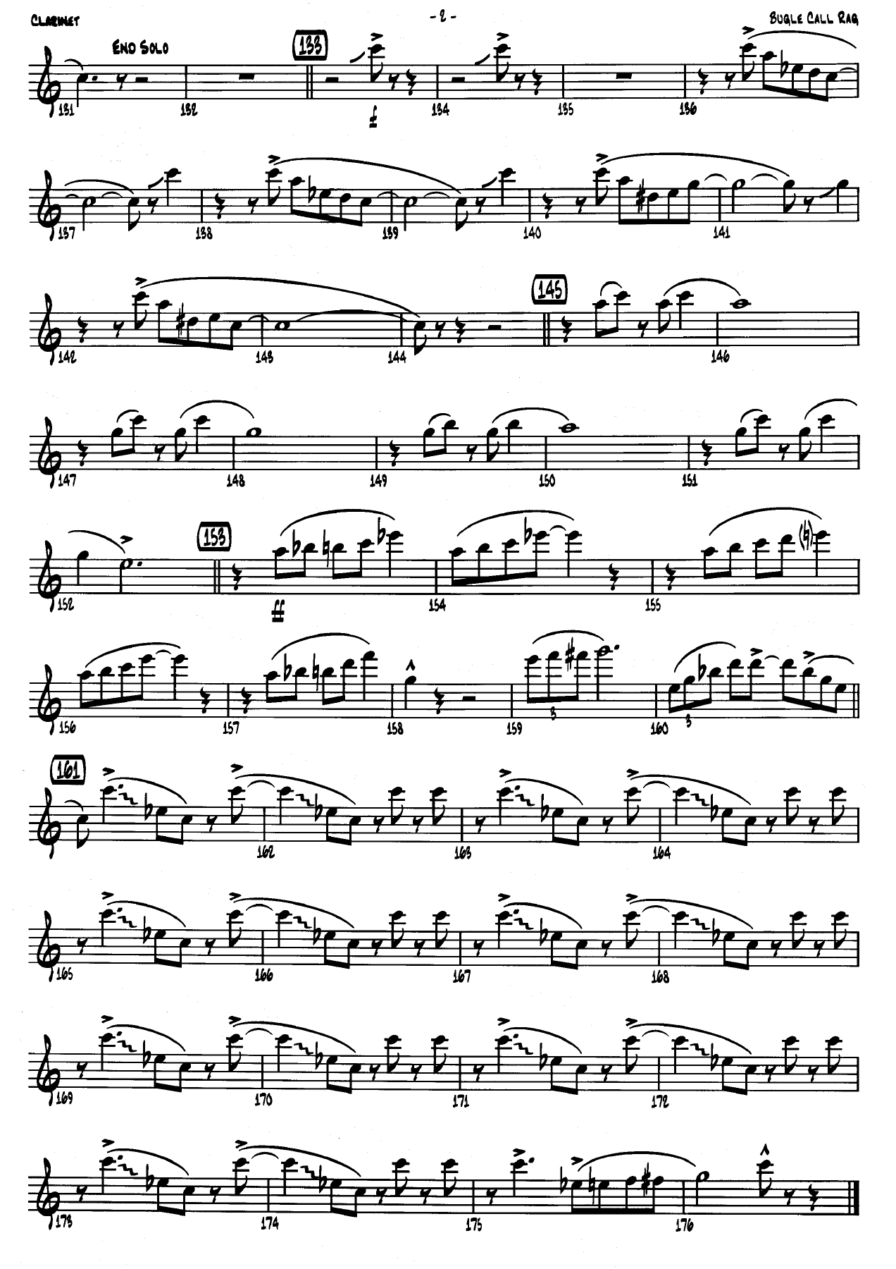 Bugle Call Rag (J.Hest ) B.Goodman — page 2