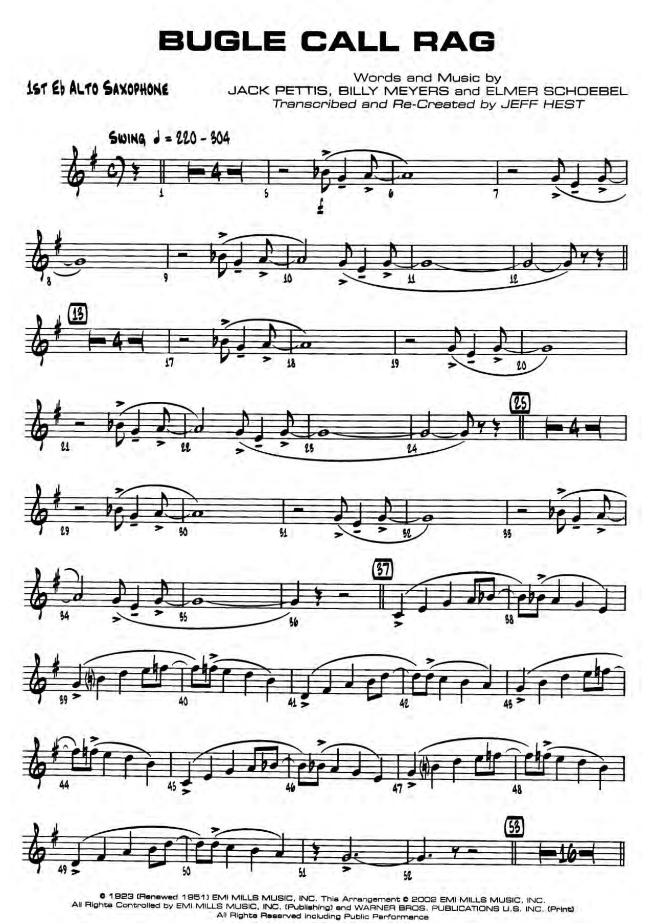 Bugle Call Rag (J.Hest ) B.Goodman — page 3