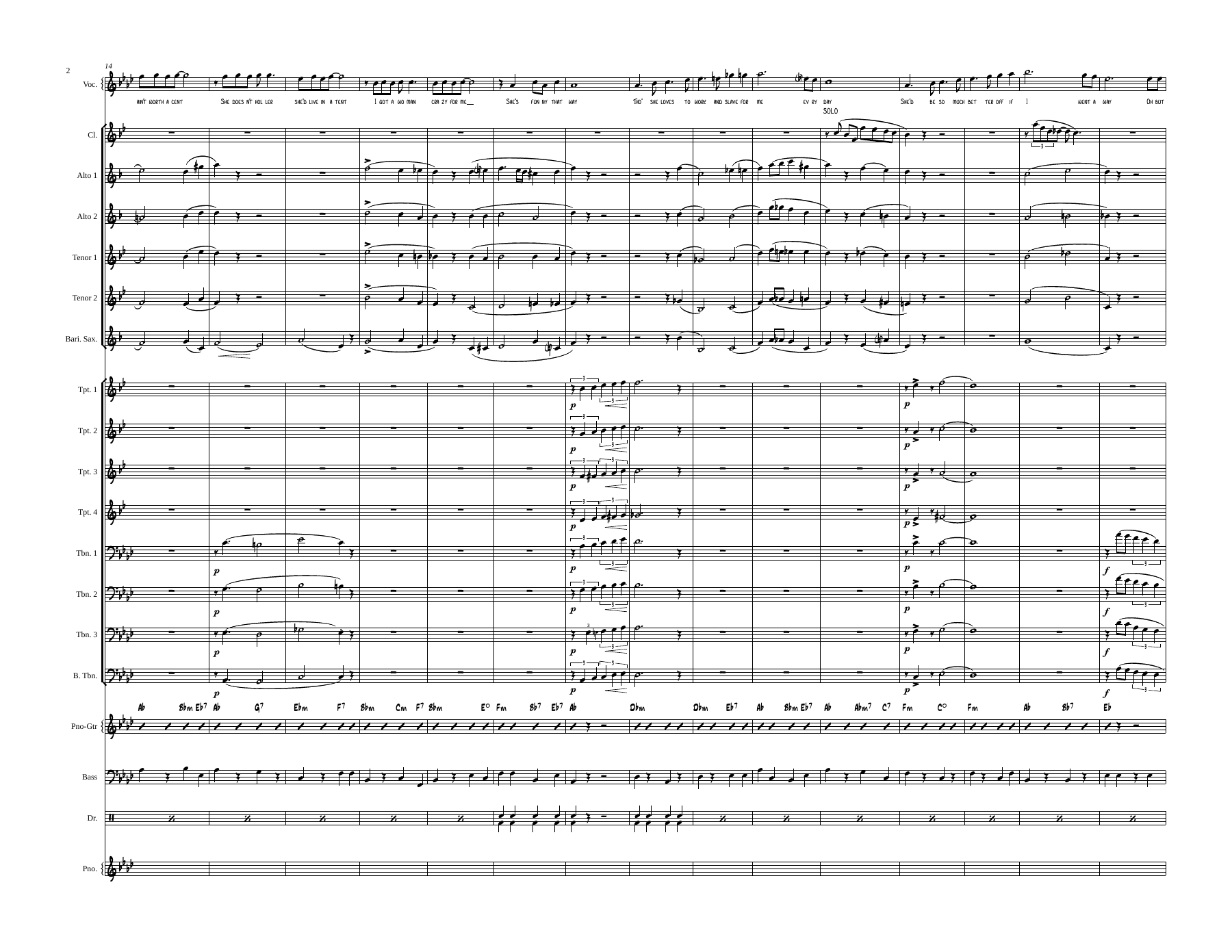 Funny That Way (B.Goodman) Fem Vocal — page 2