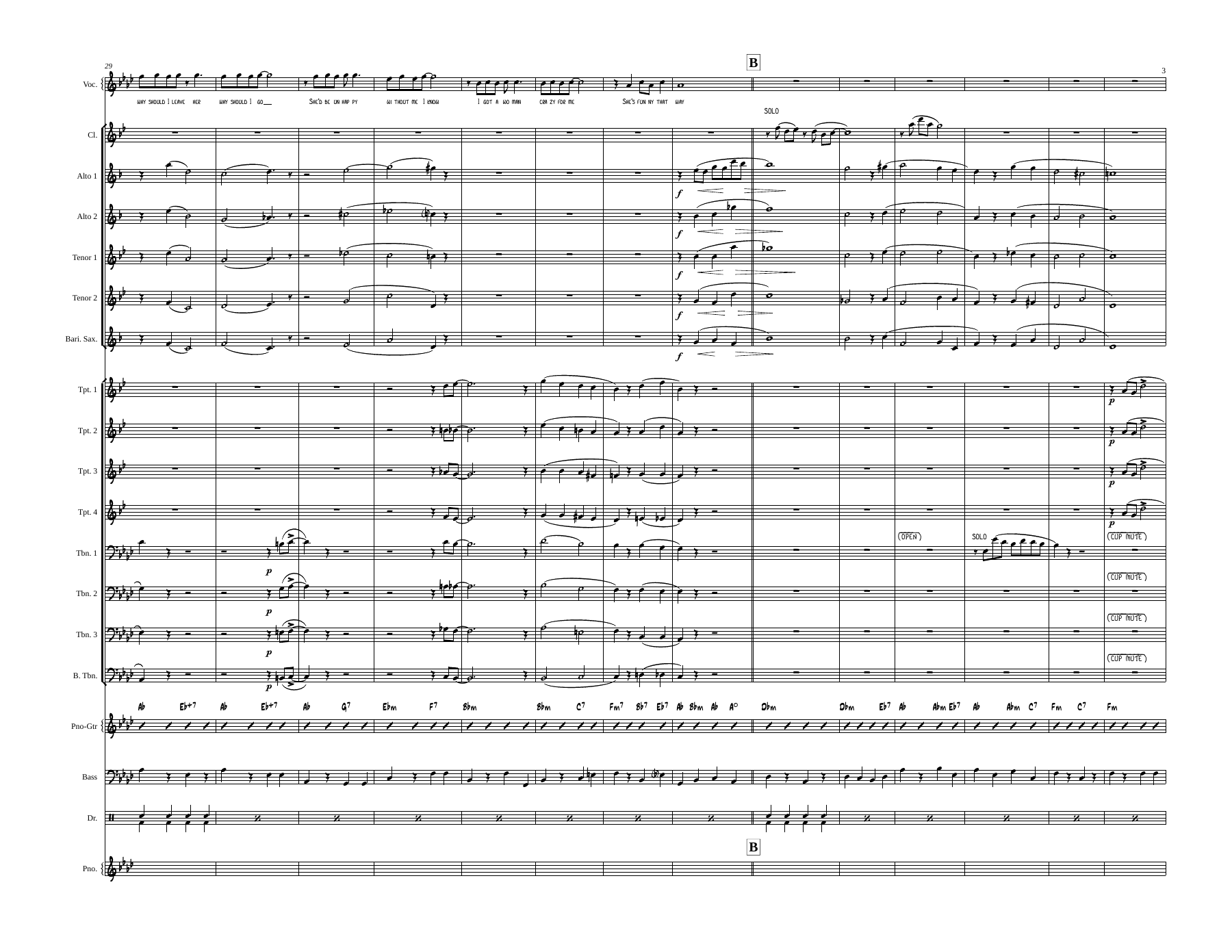 Funny That Way (B.Goodman) Fem Vocal — page 3