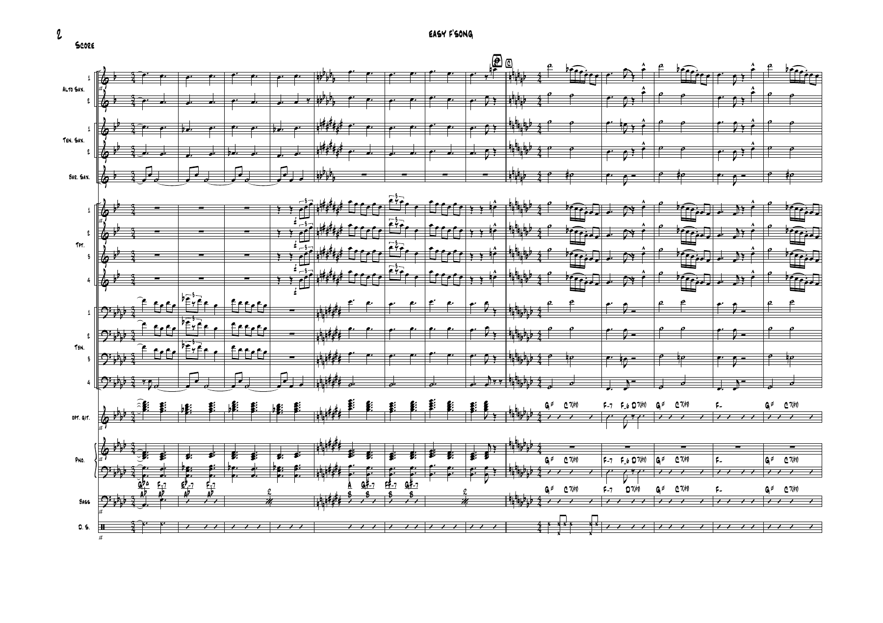 Easy F Song — page 2