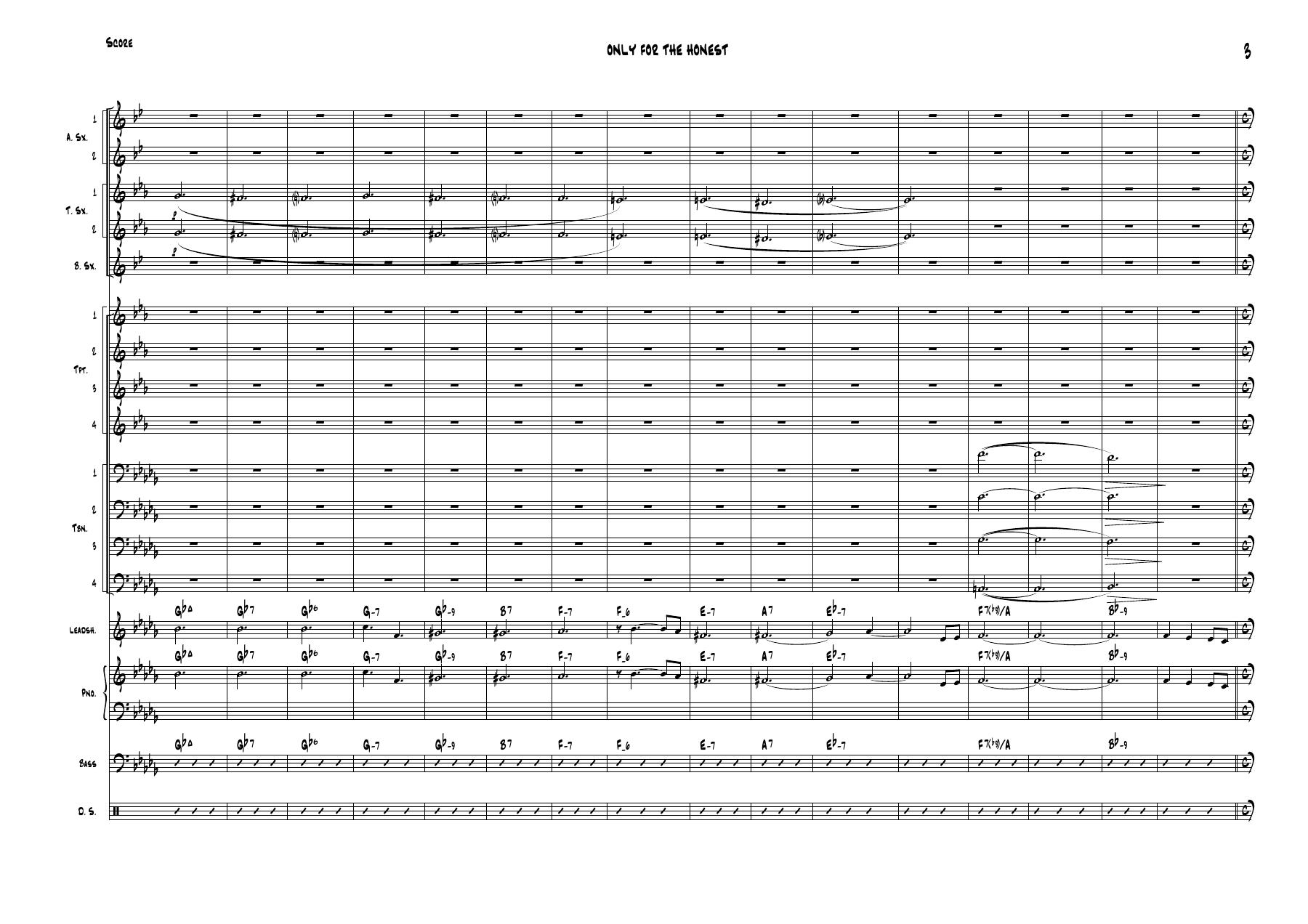 Only For The Honest (B.Joris) MP3 — page 3