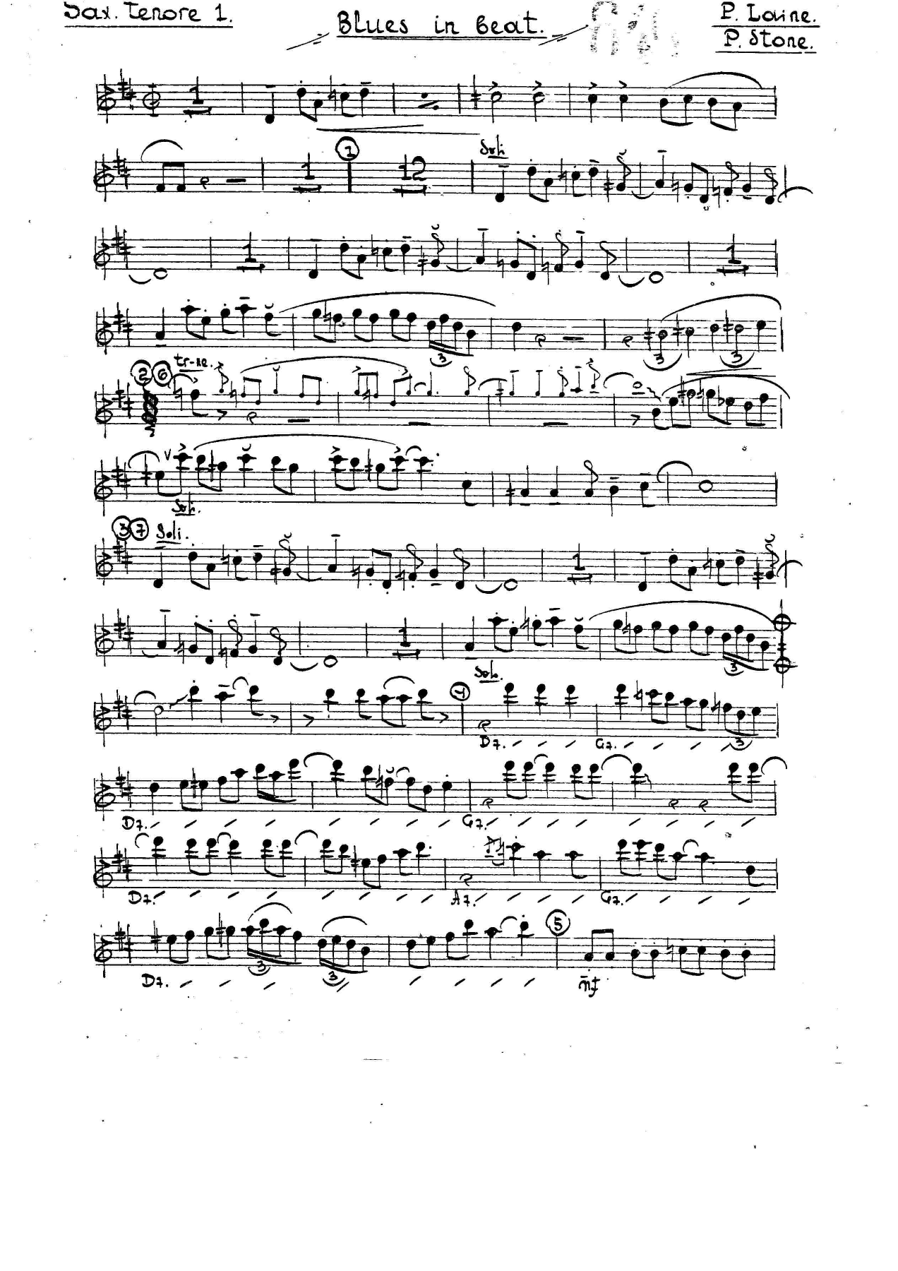 Blues In Beat — page 3