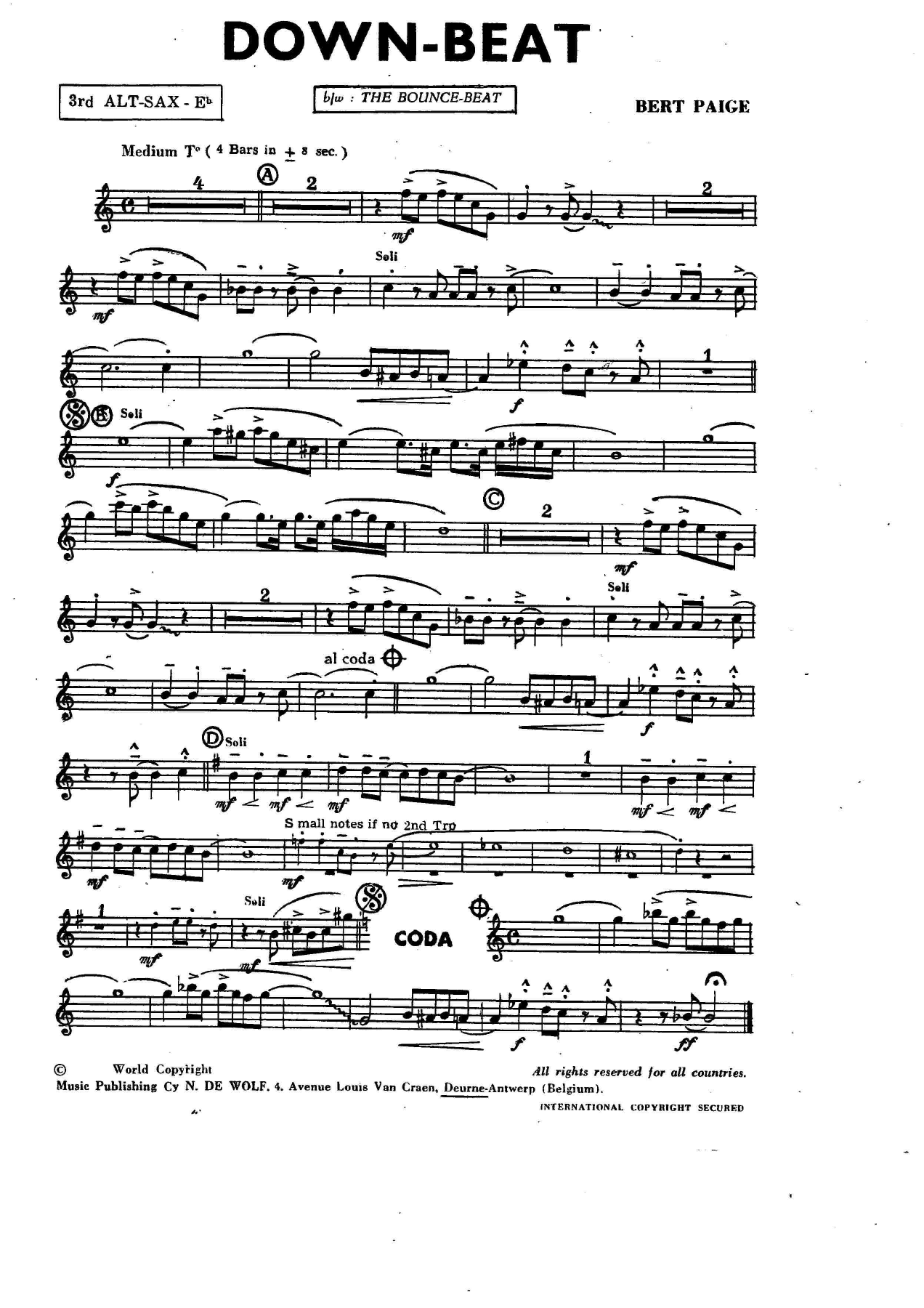 Down-Beat — page 3