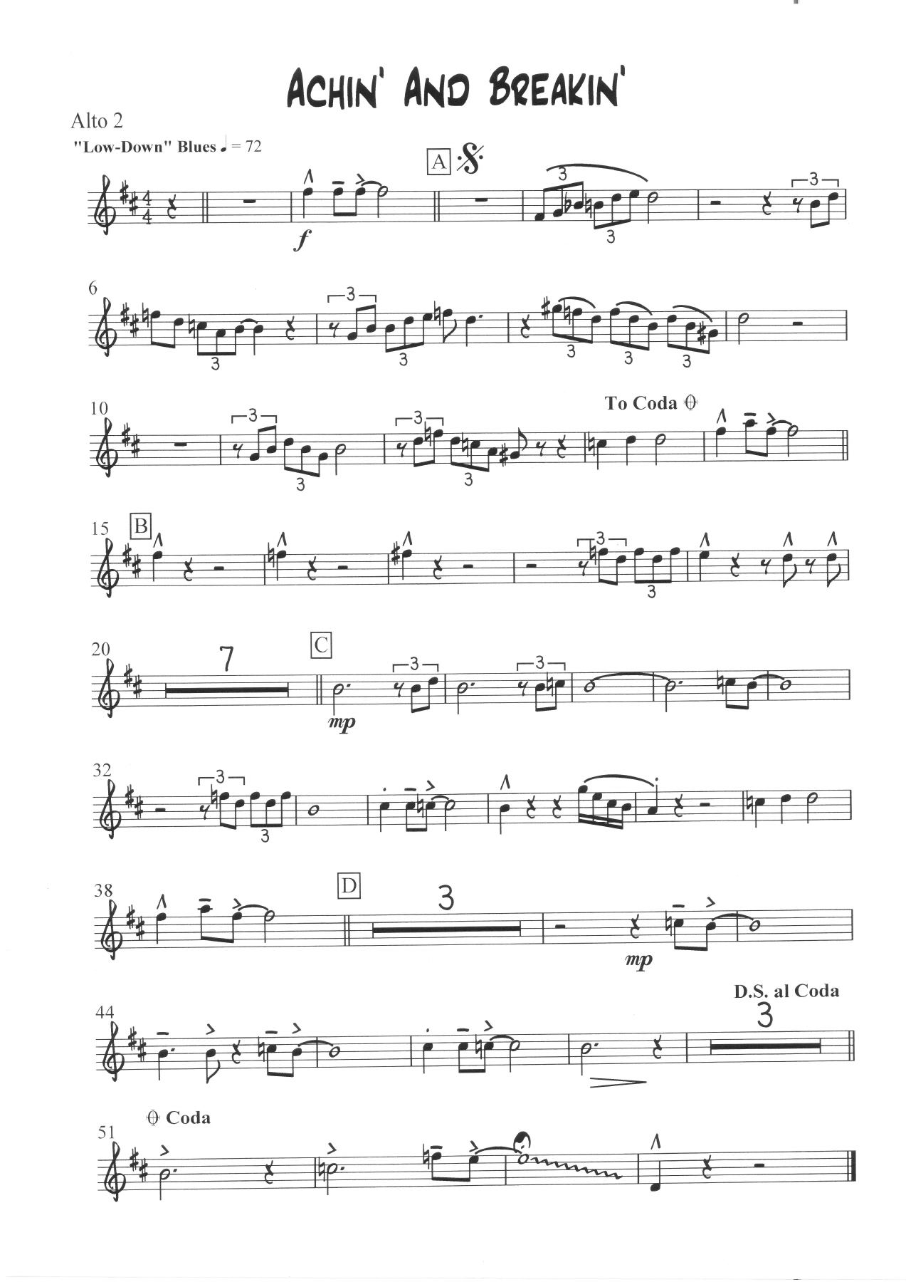 Achin' And Breakin' — page 2