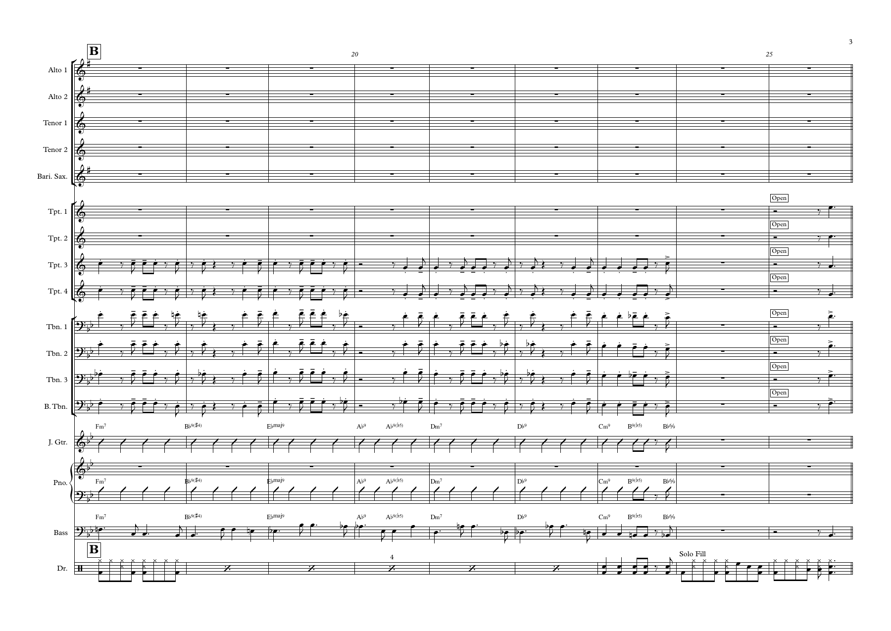 One Note Samba — page 3