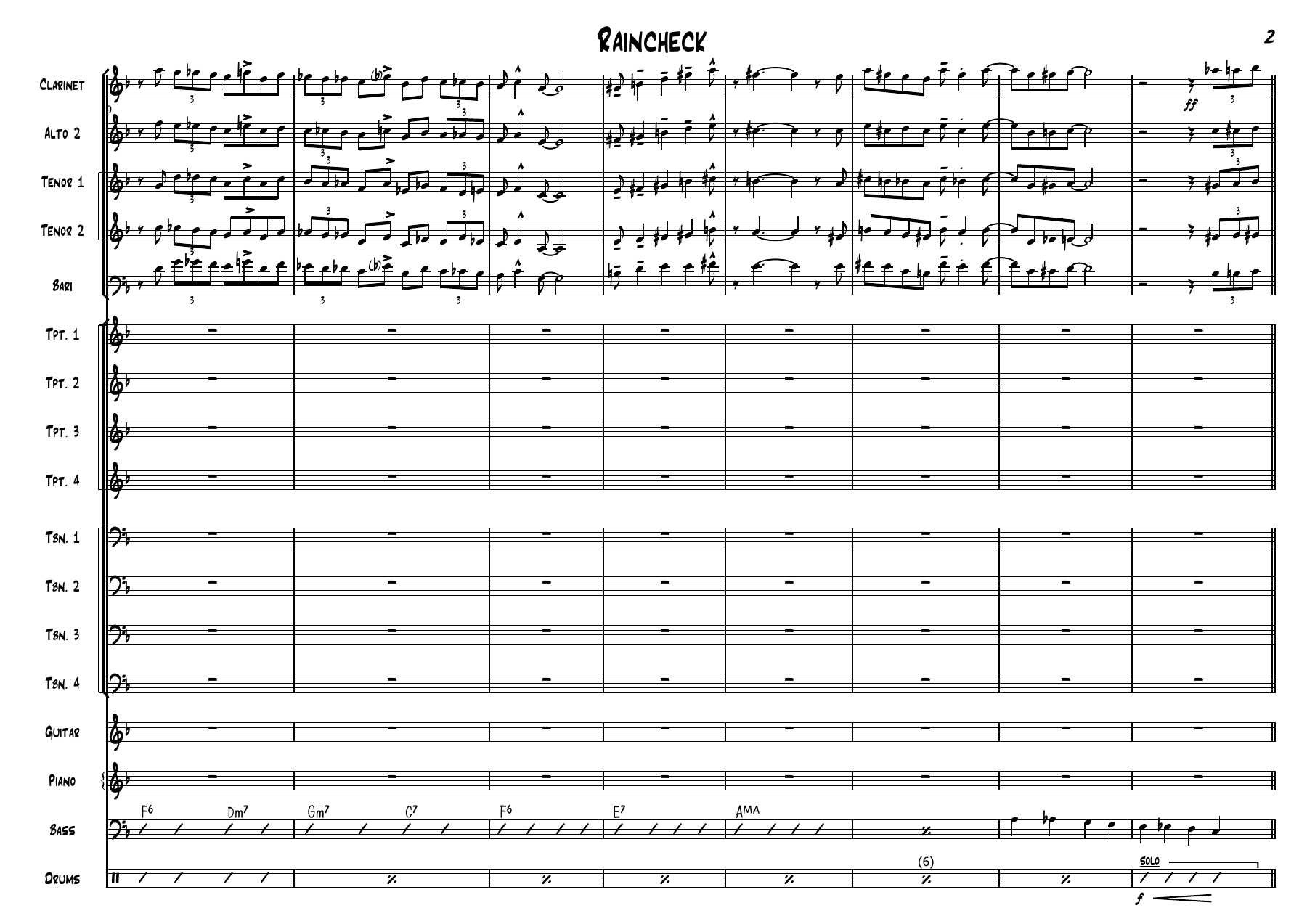 Raincheck (J.Clayton) MP3 — page 2