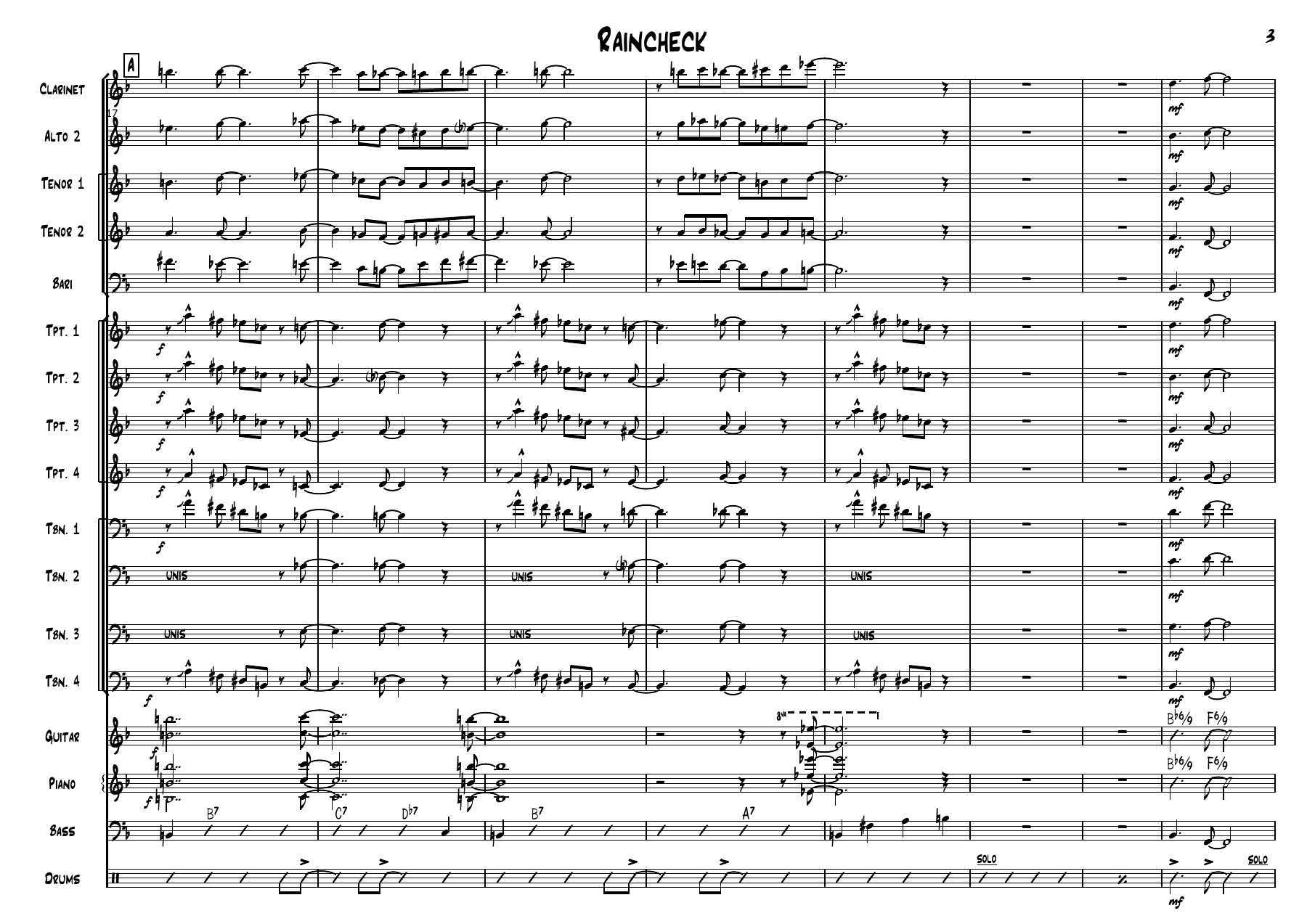 Raincheck (J.Clayton) MP3 — page 3