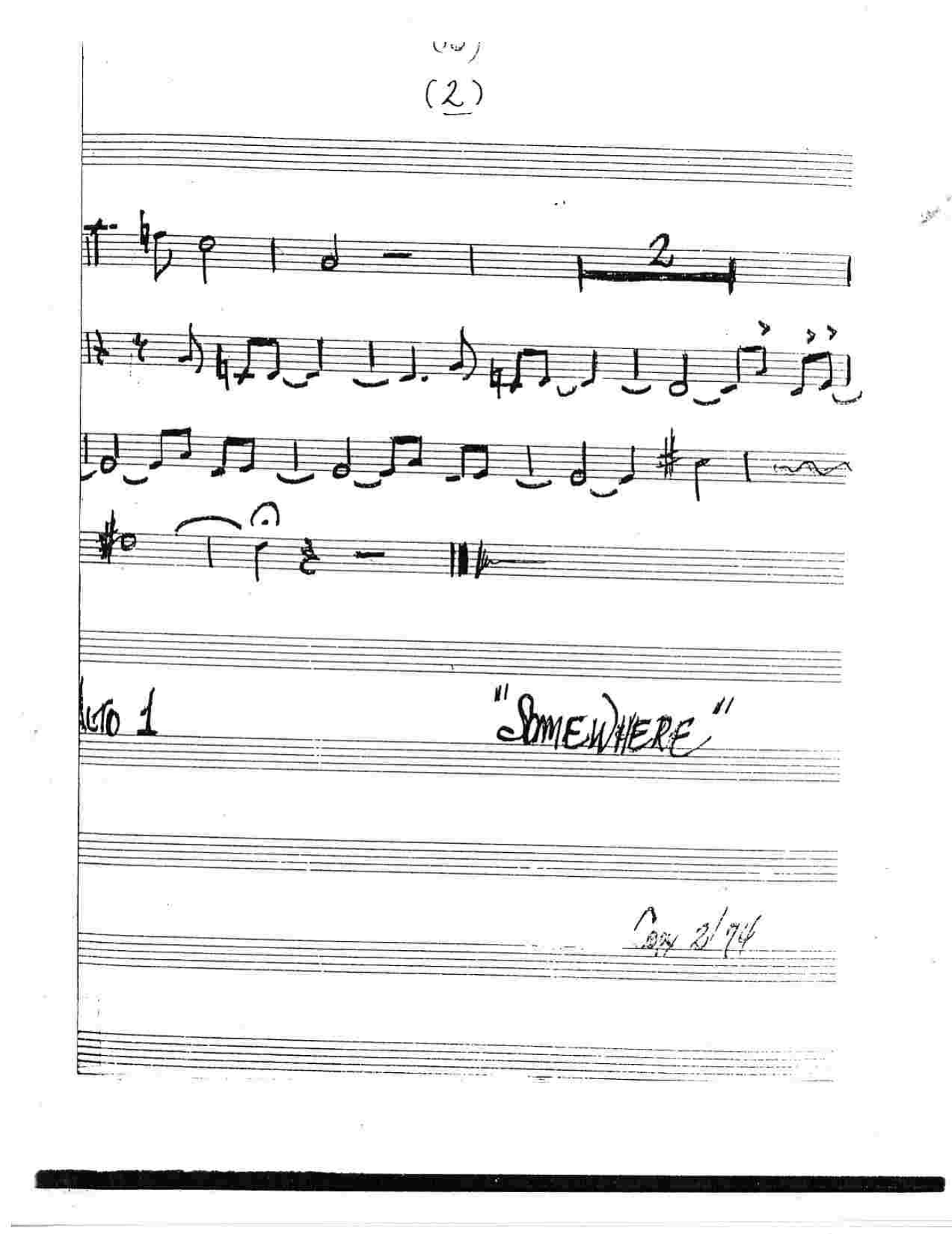 Somewhere (B.Chase) W.Herman — page 2
