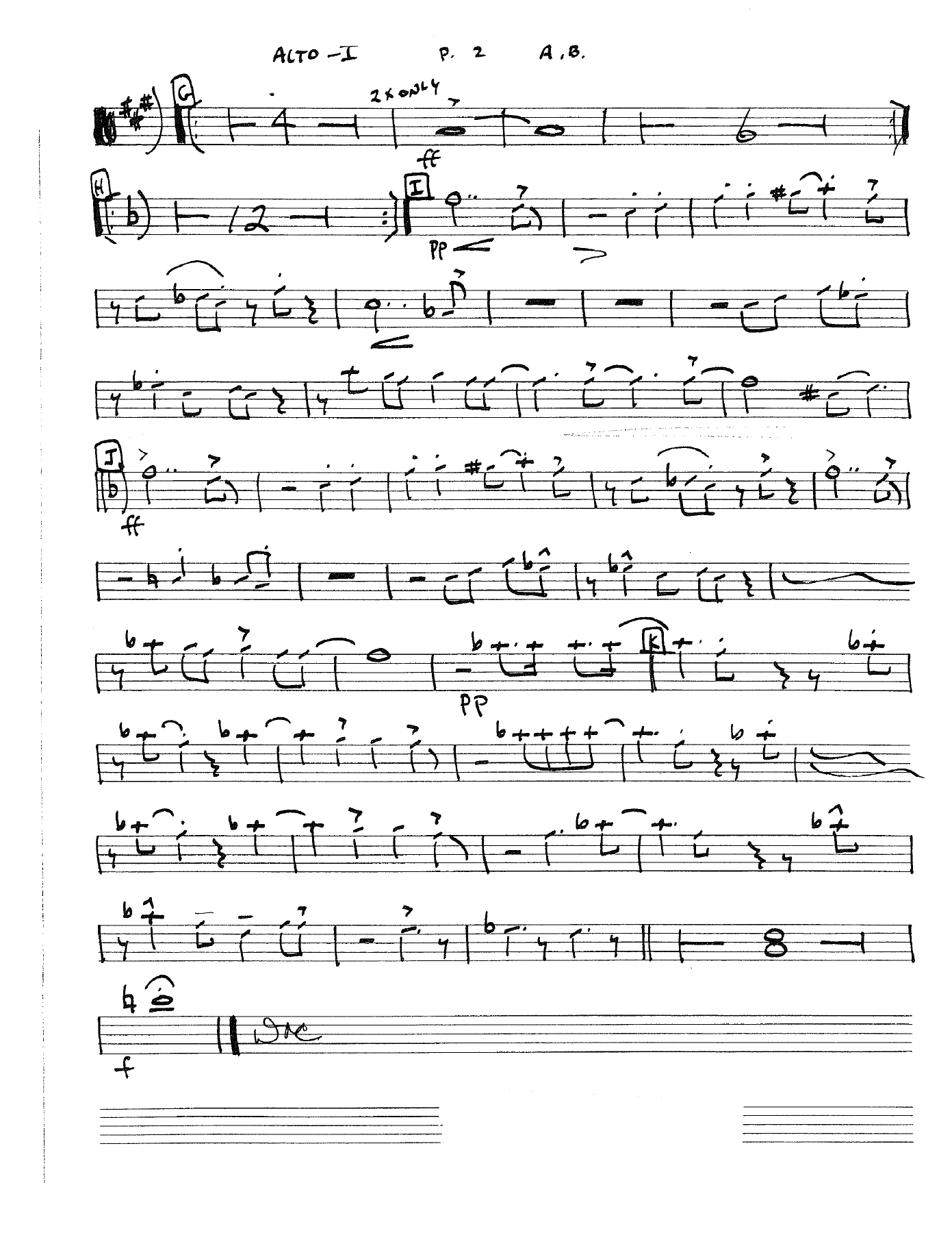 Autobahn Blues (B.Holman) W.Herman — page 2