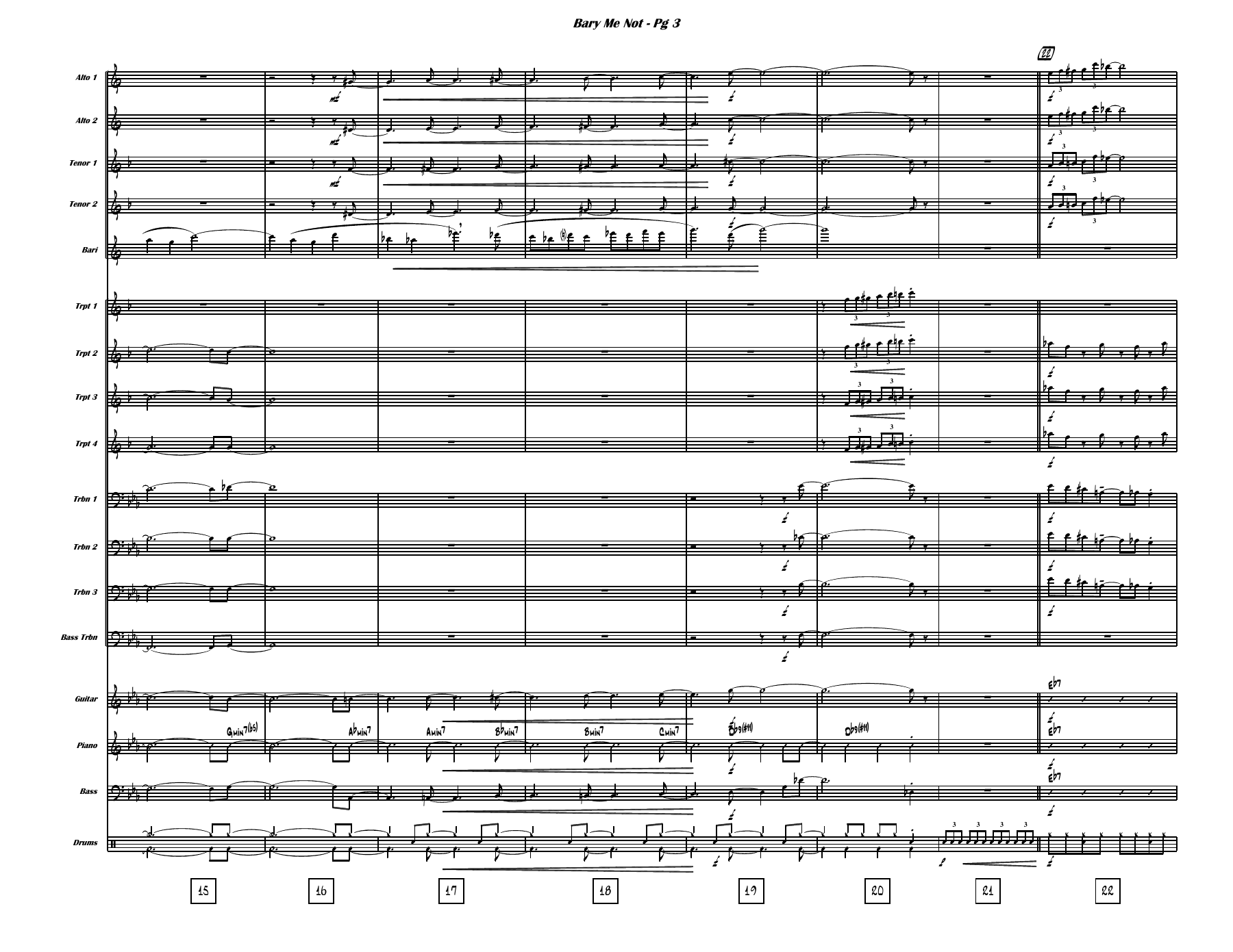 Bary Me Not (B.Holman) MP3 — page 3