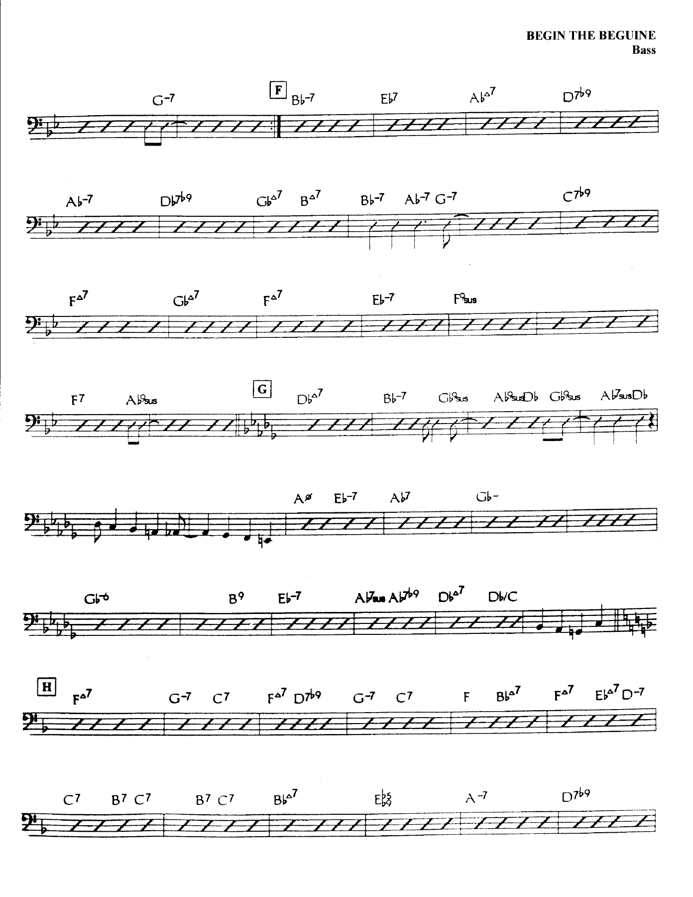 Begin The Beguine (B.Holman) Tonight Show — page 2