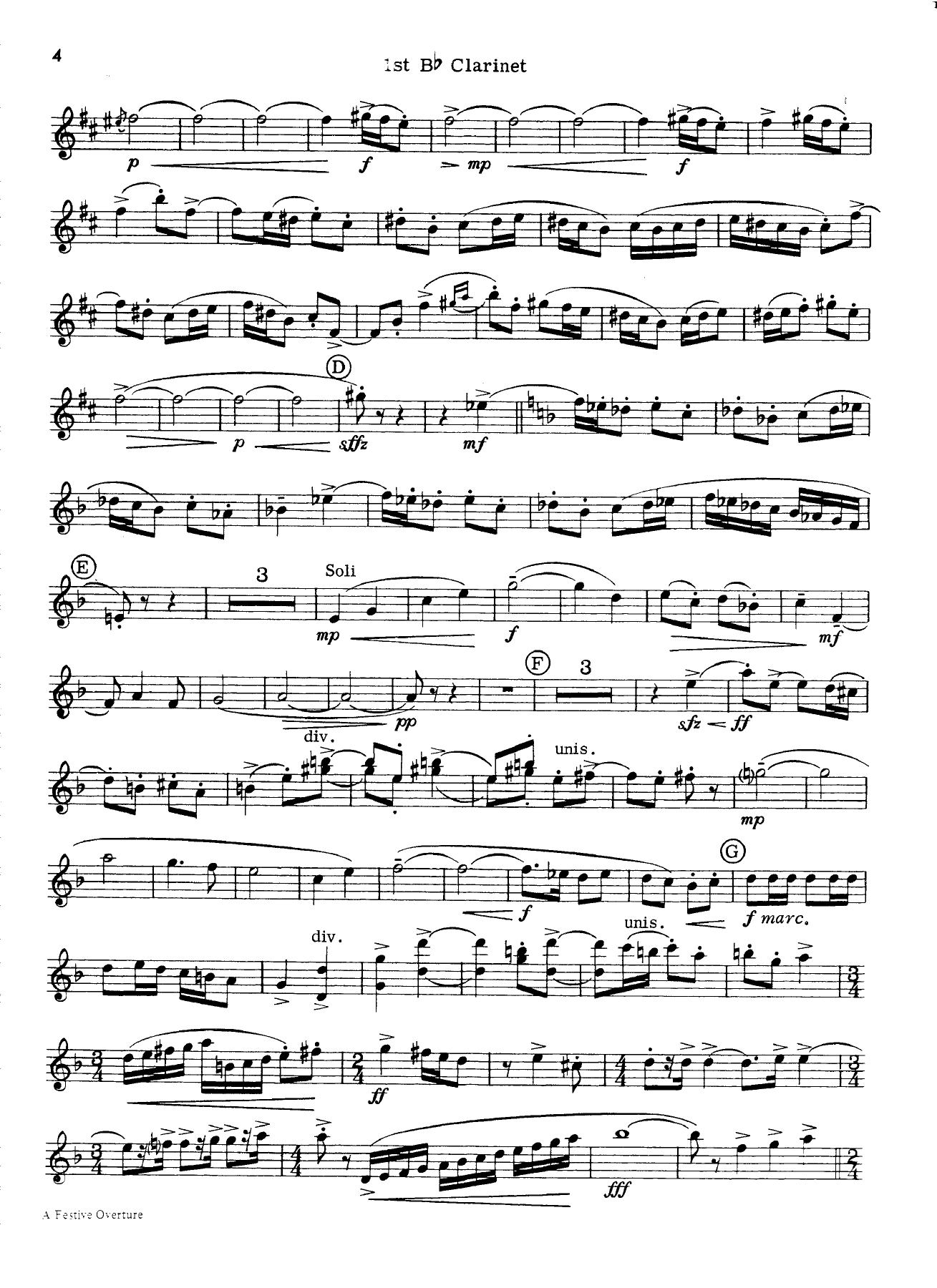Bb clarinetI — page 2