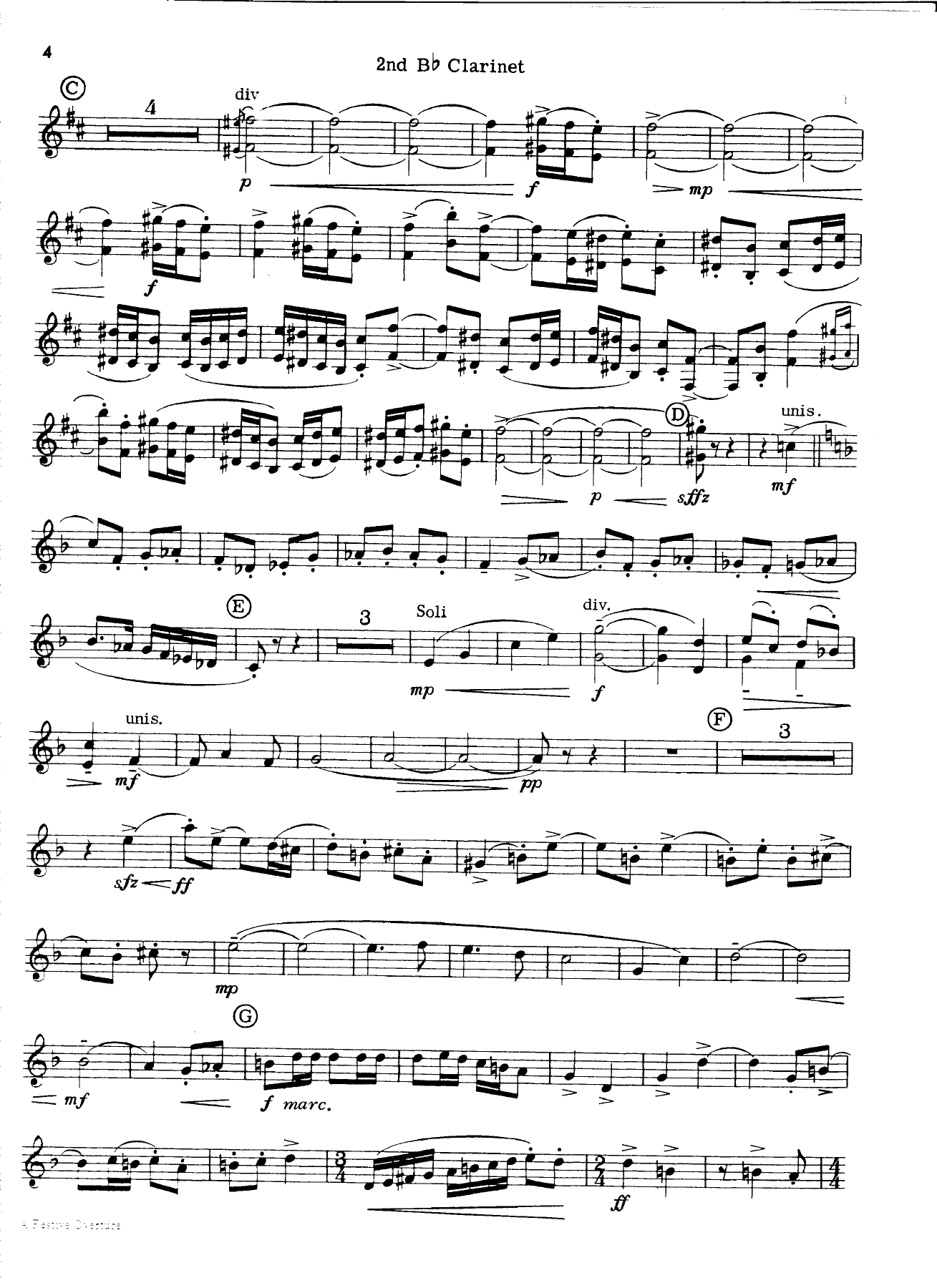 Bb clarinetII — page 2