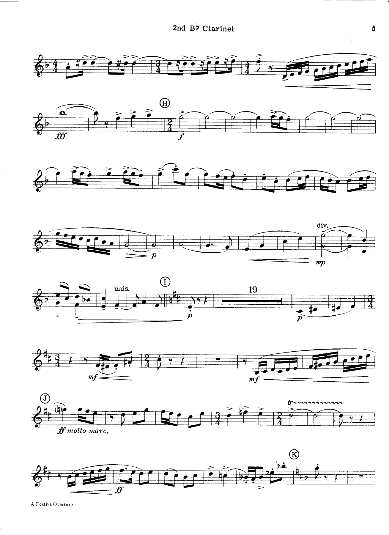 Bb clarinetII — page 3