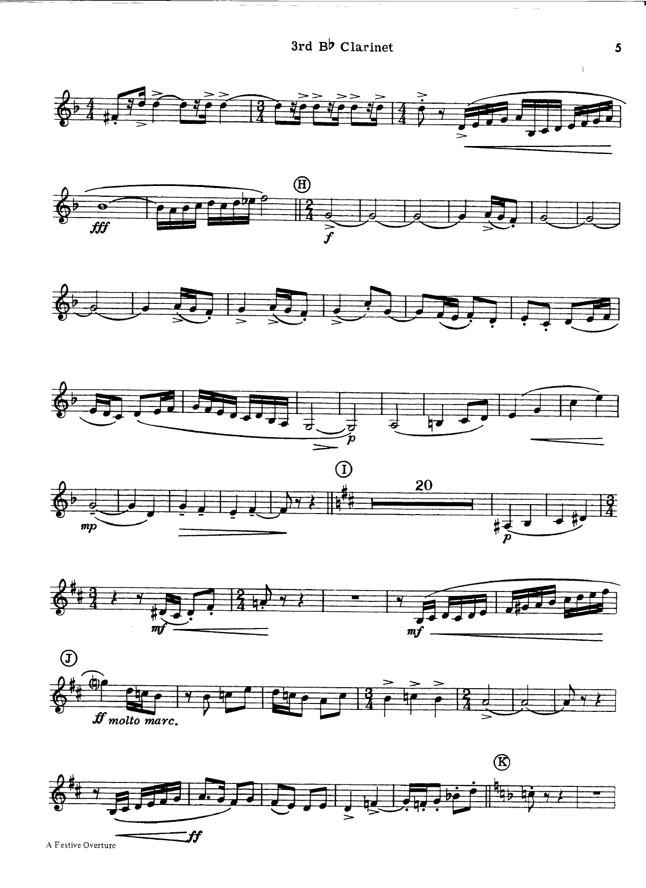 Bb clarinetIII — page 3