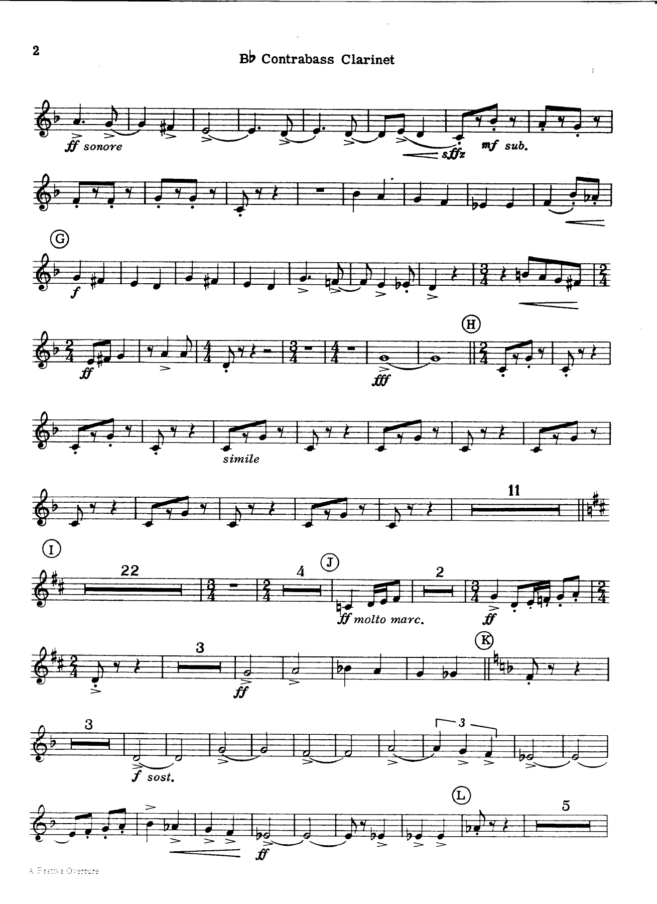 Bb contrabass clarinet — page 2