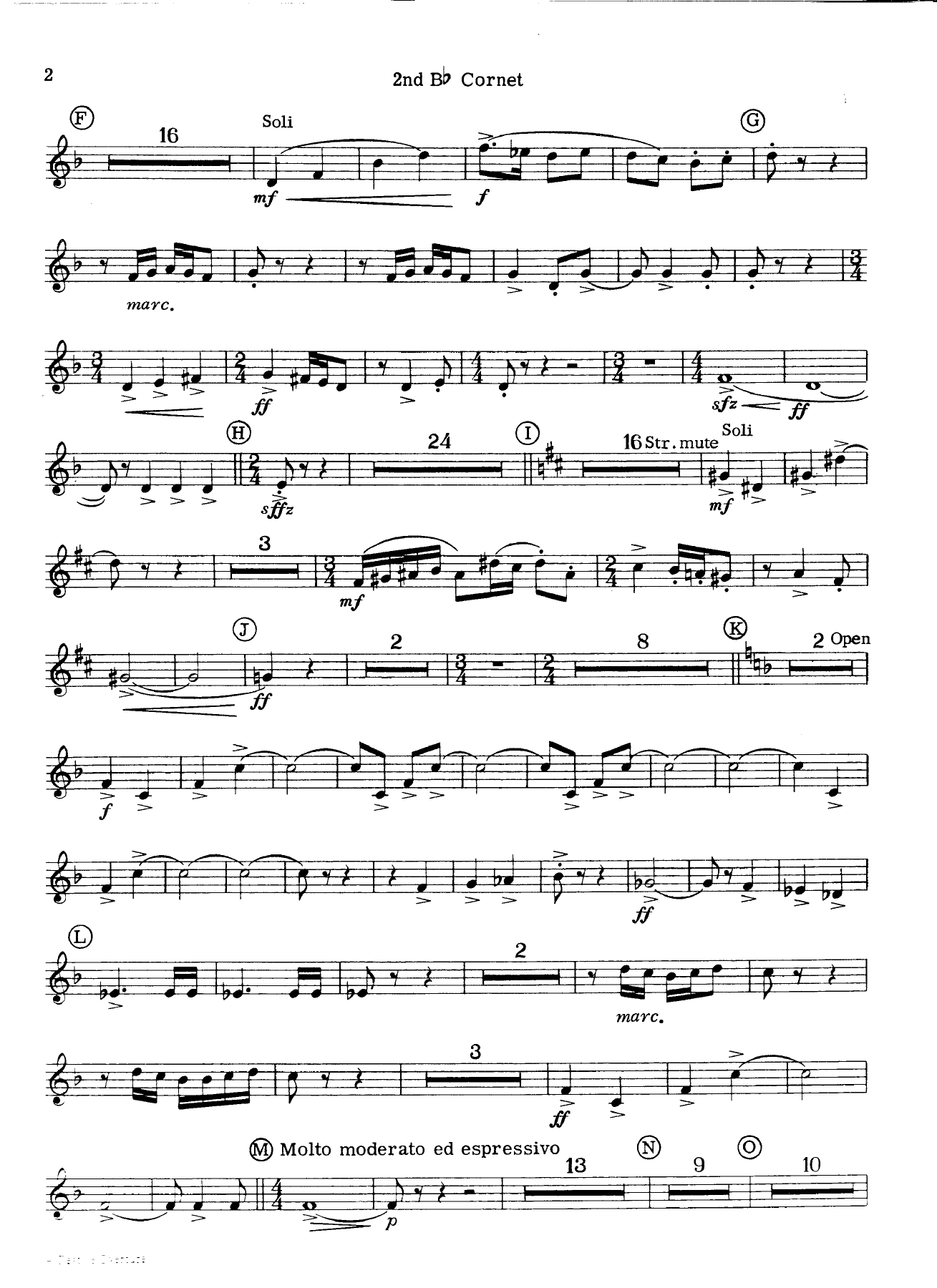 Bb cornetII — page 2