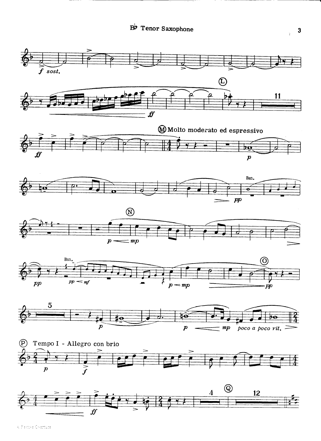 Bb tenor saxophone — page 3