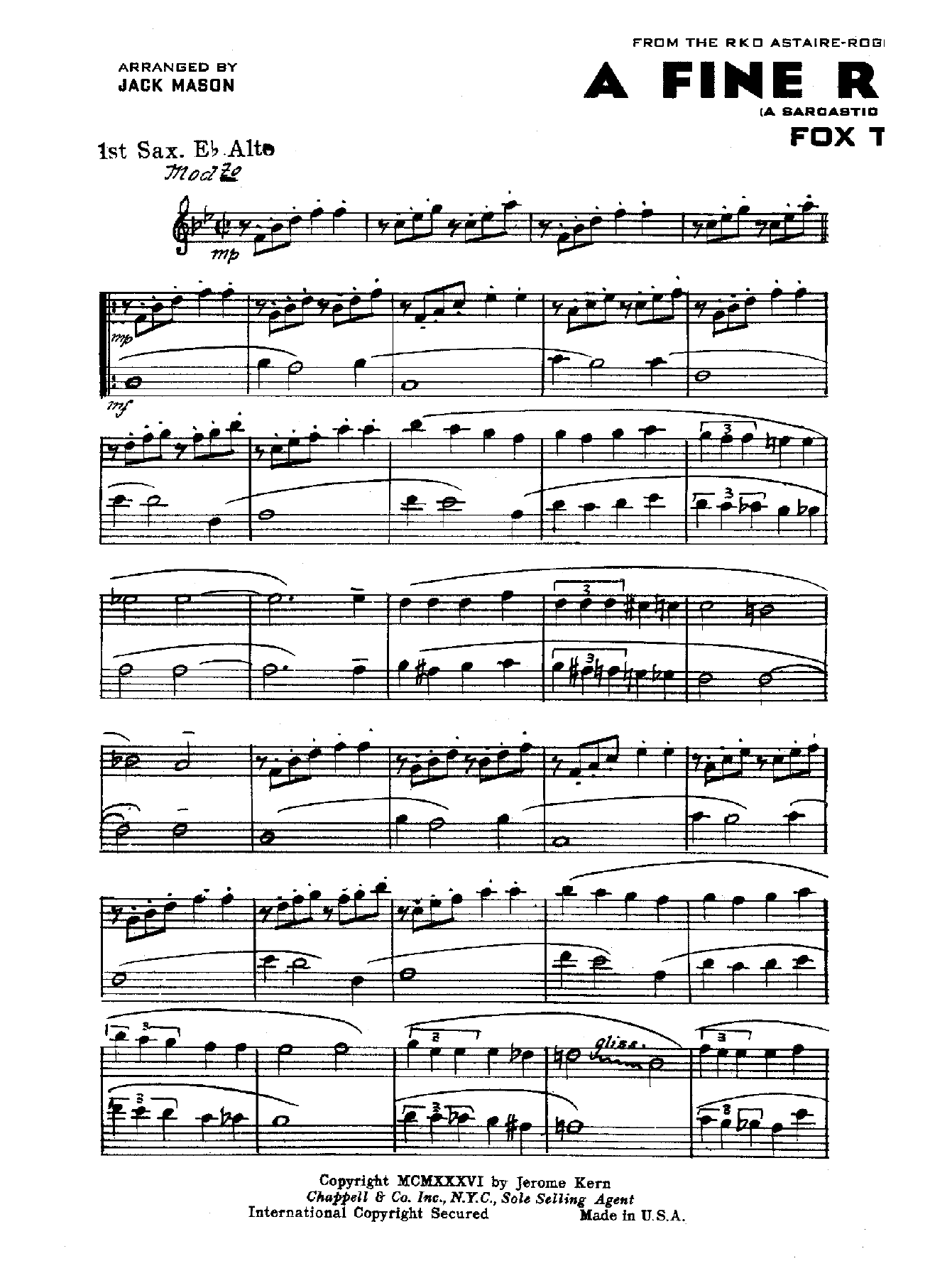 A Fine Romance (J.Mason) (vocal) Trio with Strings — page 2