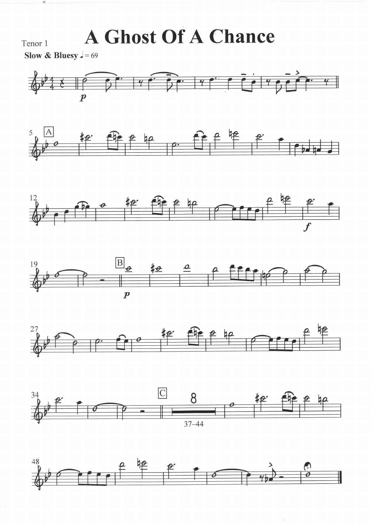 A Ghost Of A Chance.Vocal — page 3