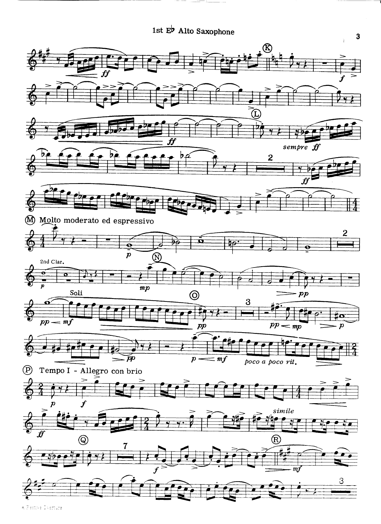 Eb alto saxophoneI — page 3