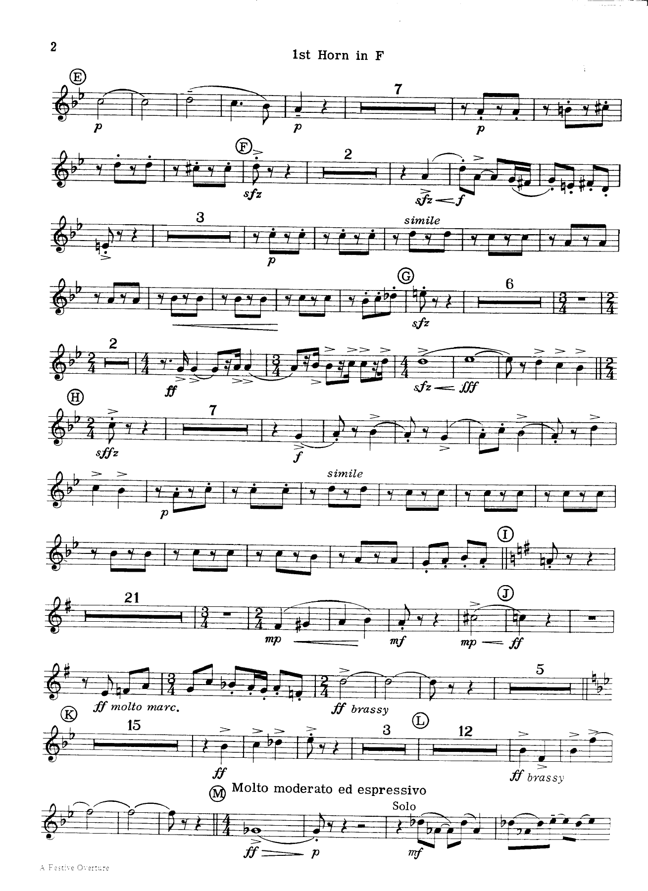 Horn in f I — page 2