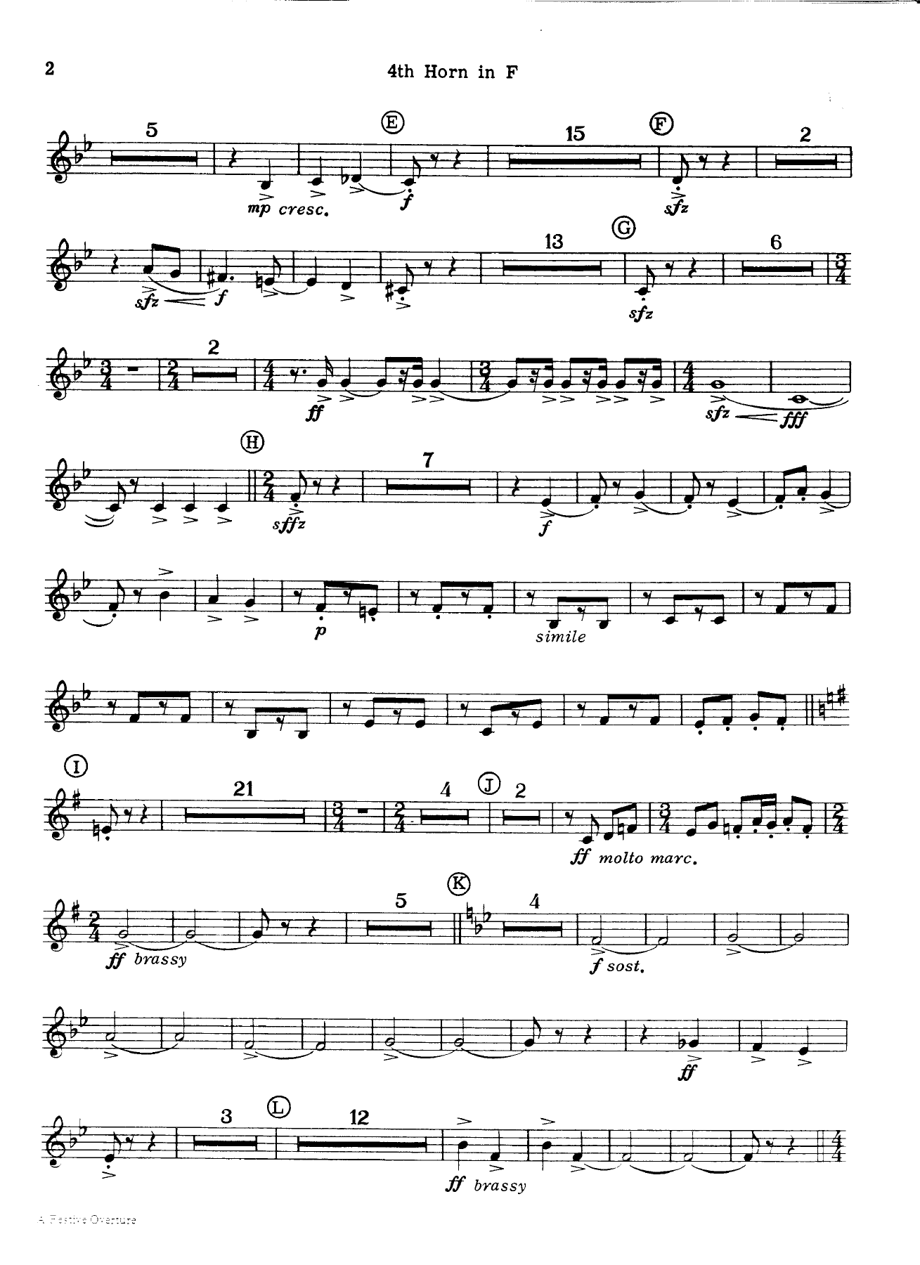 horn in f IV — page 2