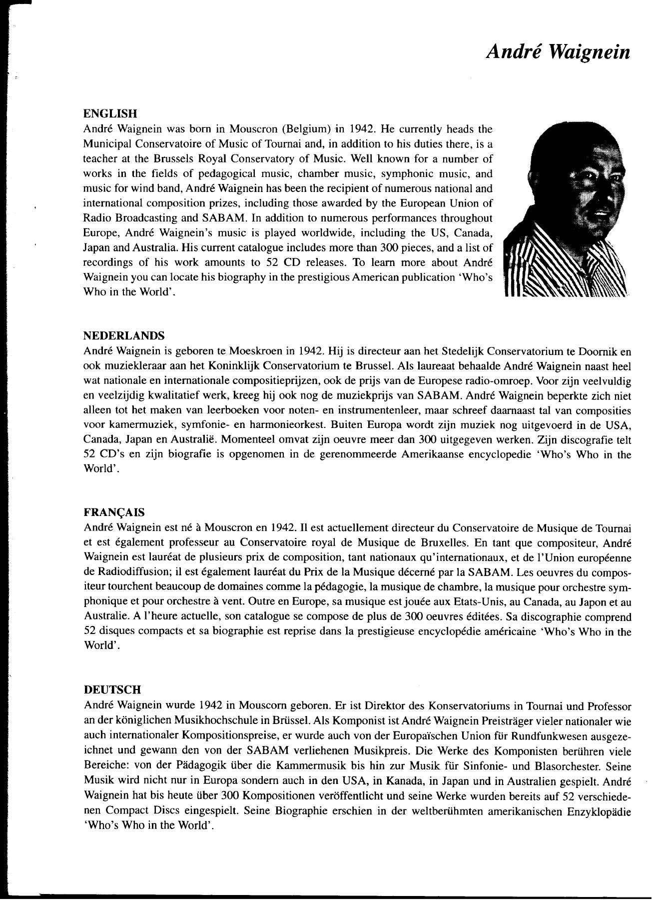 A Tribute to Lionel — page 2