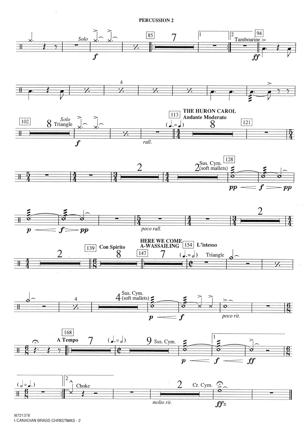 Canadian Brass Christmas-Percusion2 — page 2