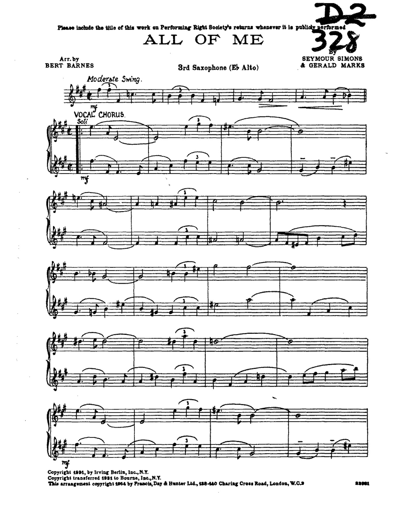 Sax Parts — page 3