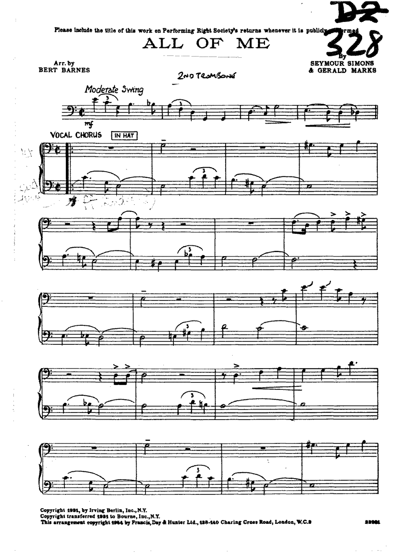 Trombone Parts — page 3