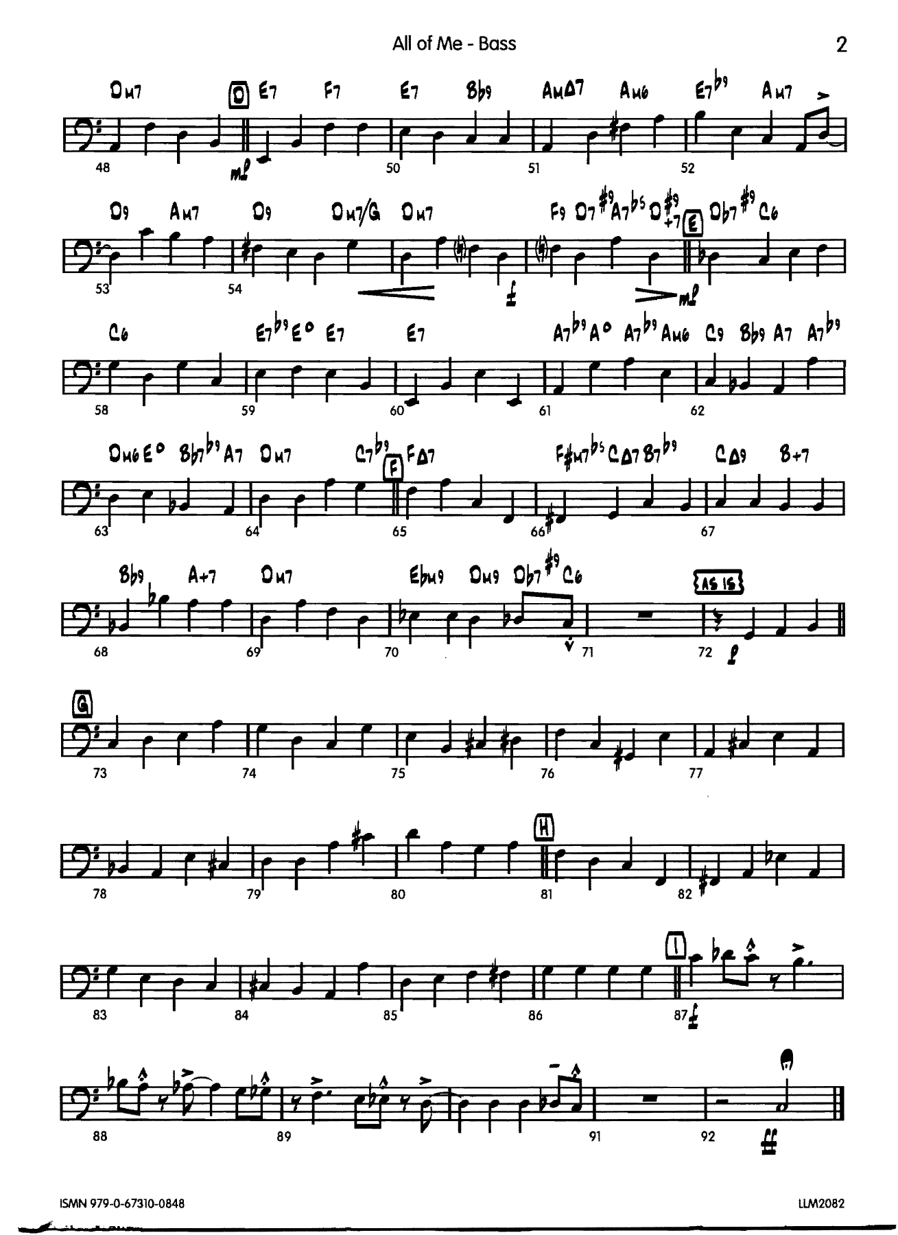 All of me Bass — page 2