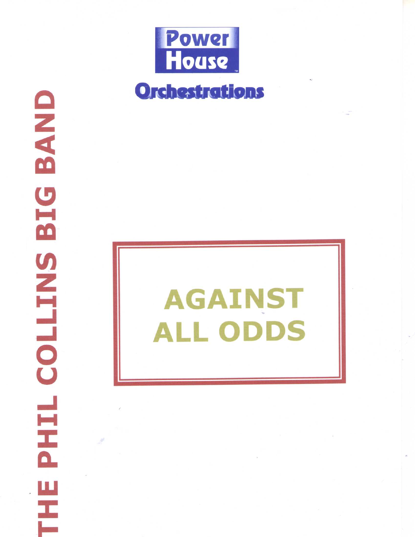 Cover — sheet music cover (first page)