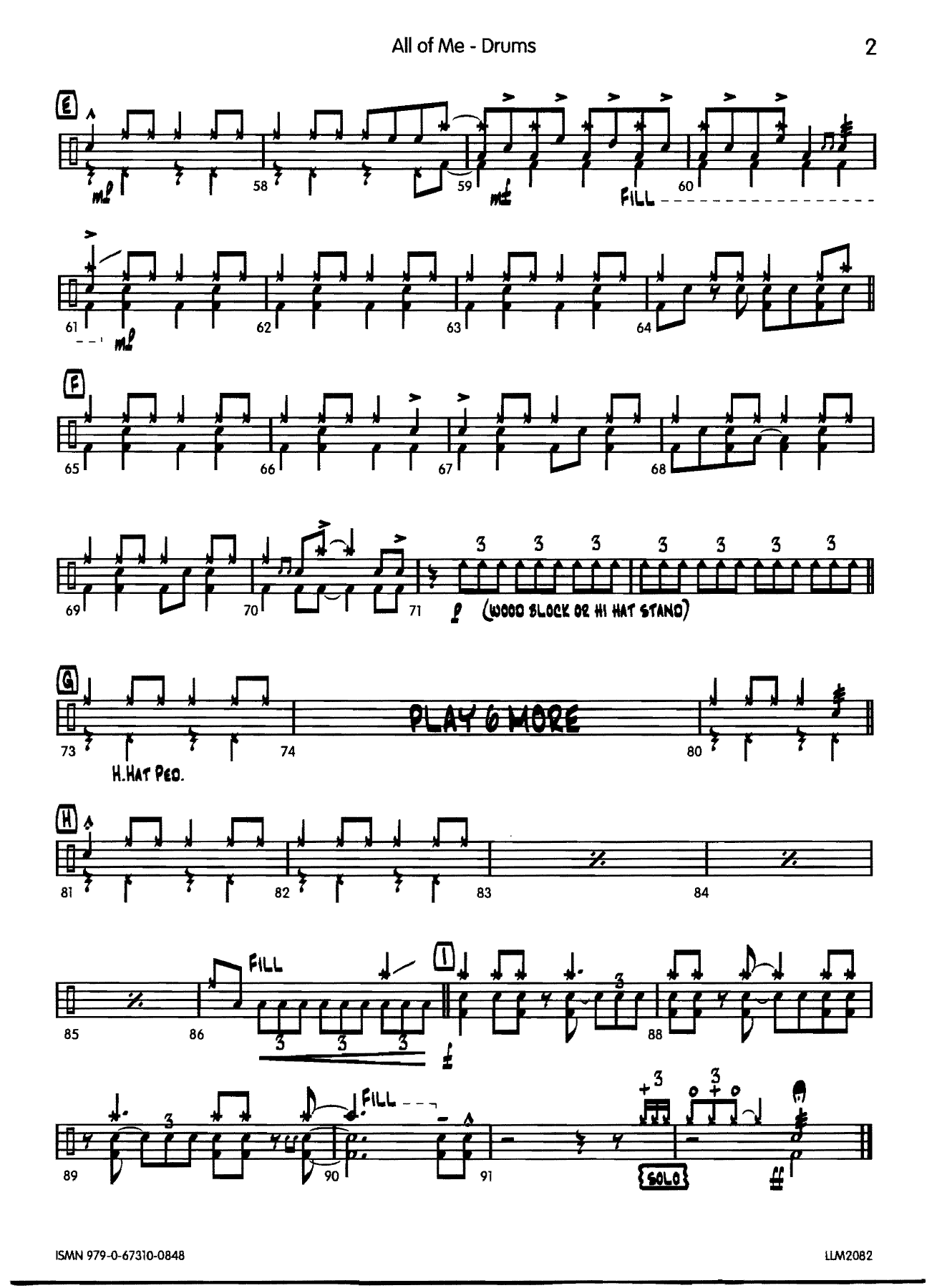 All of me Drums — page 2