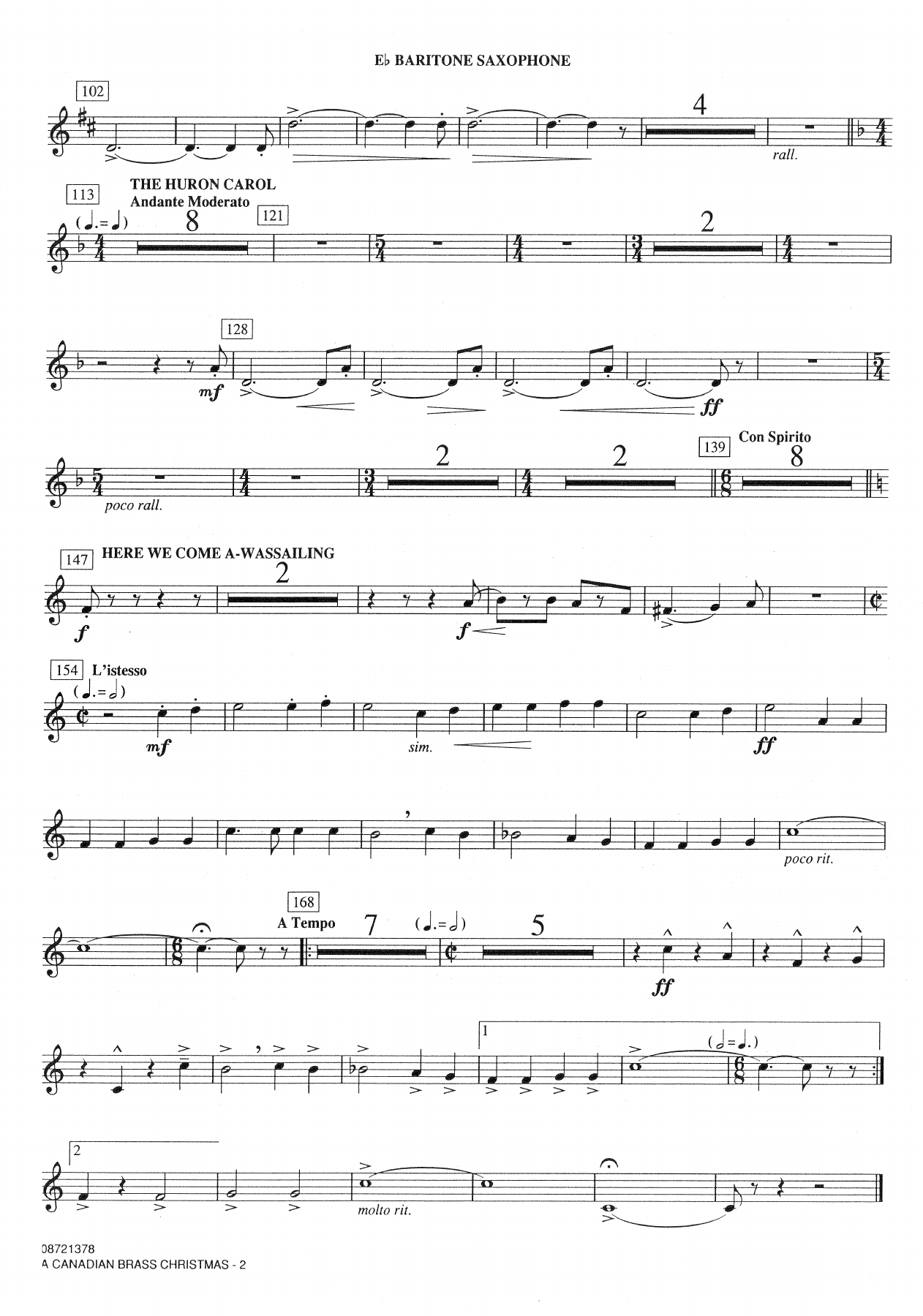 Canadian Brass Christmas-SaxoB — page 2