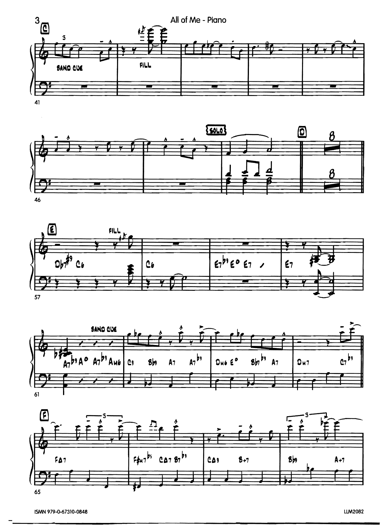 All of me Piano — page 3