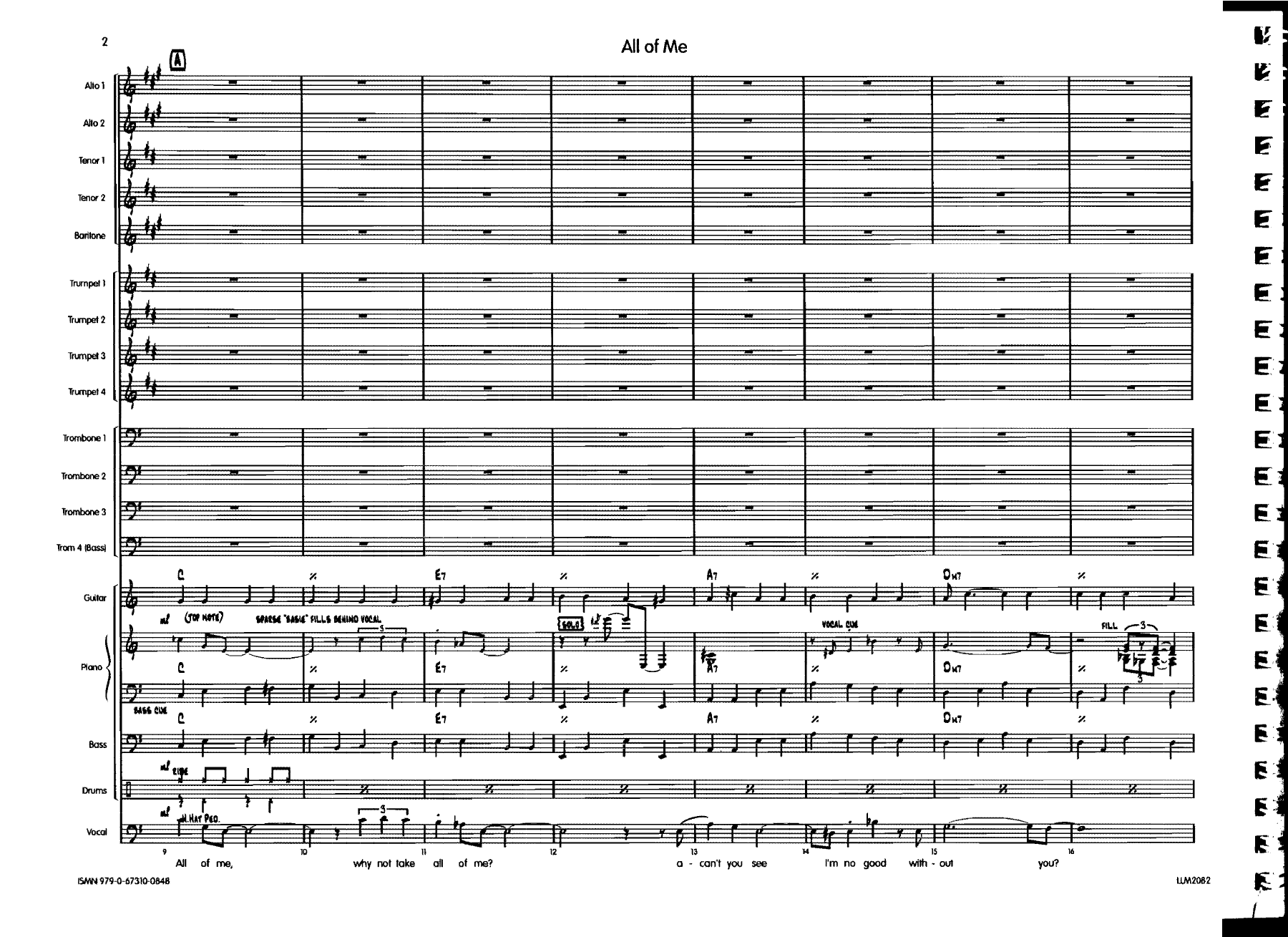 All of me SCORE — page 2