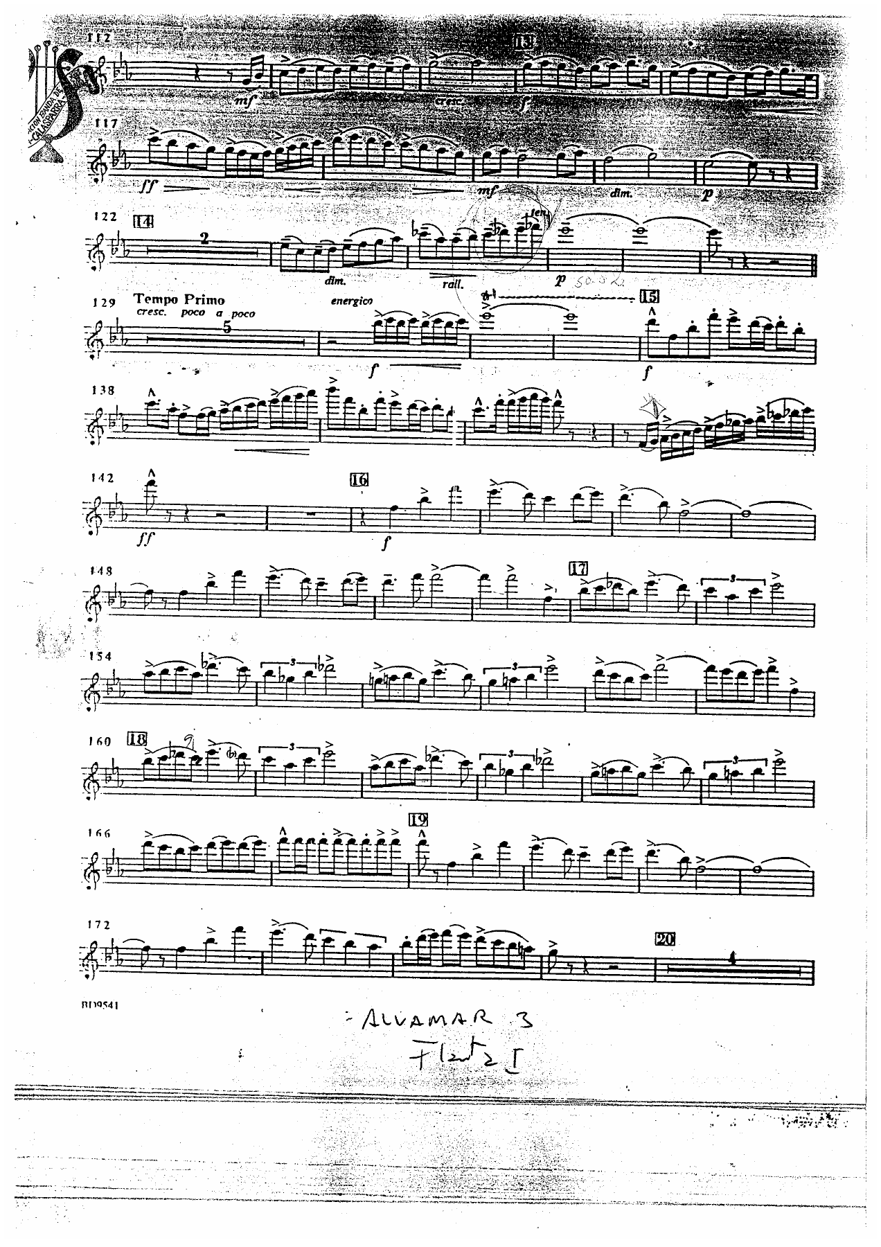 Alvamar overture partes — page 3