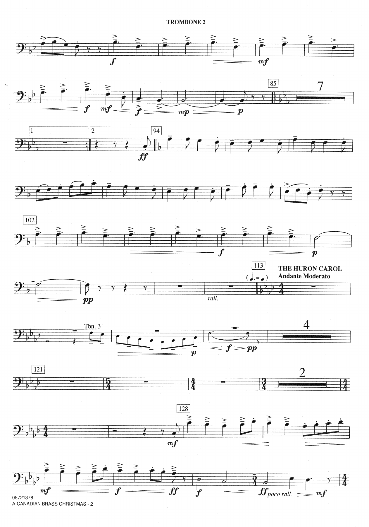 Canadian Brass Christmas-Trombon2 — page 2
