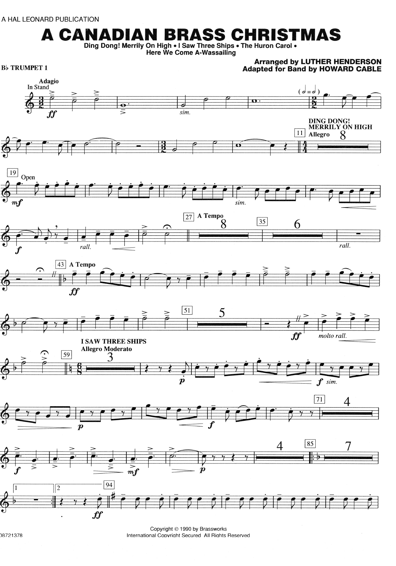 Canadian Brass Christmas-Trompeta1 — page 1