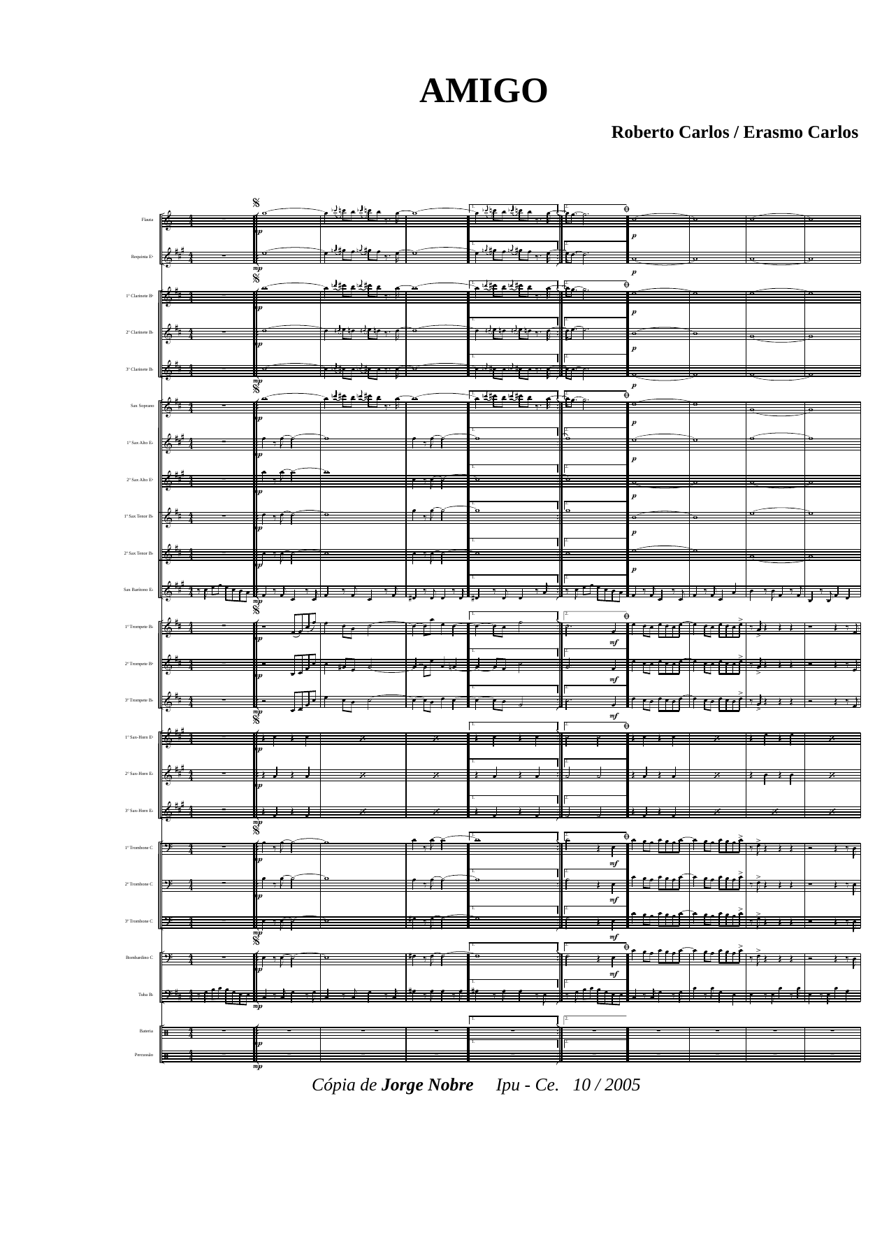 Amigo (R.Conniff) Concert Band — page 2
