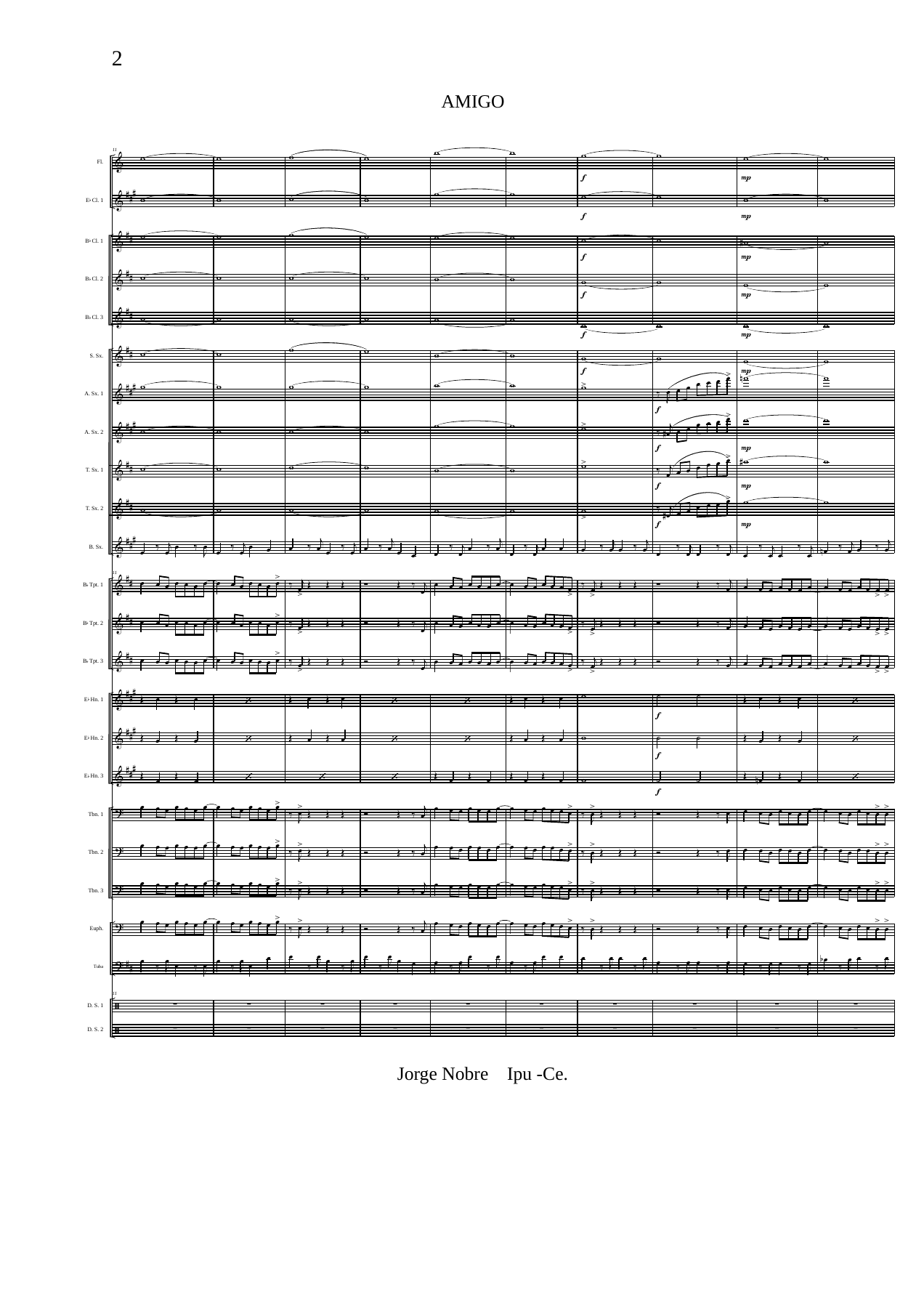 Amigo (R.Conniff) Concert Band — page 3